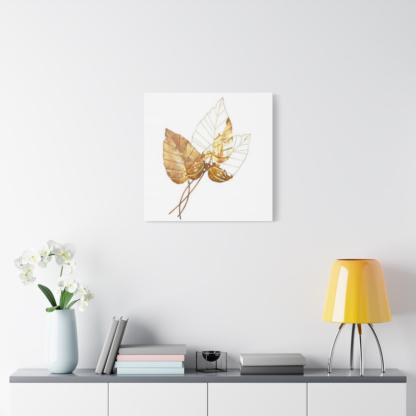 Golden Leaves Wall Art & Canvas Prints