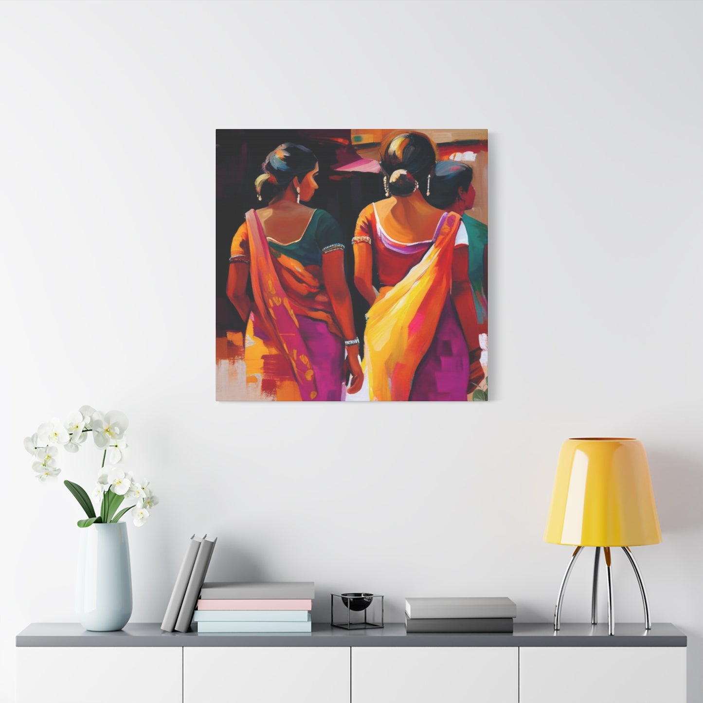 Indian Cultural Women Wall Art & Canvas Prints