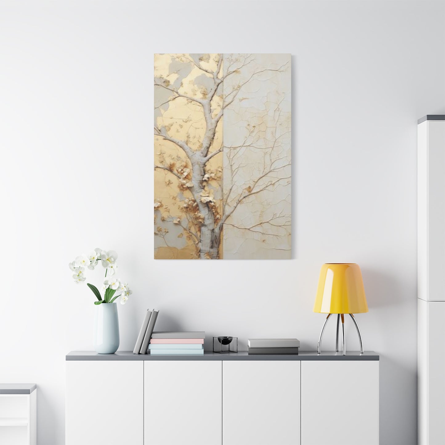 Golden Stem Wall Art & Canvas Prints