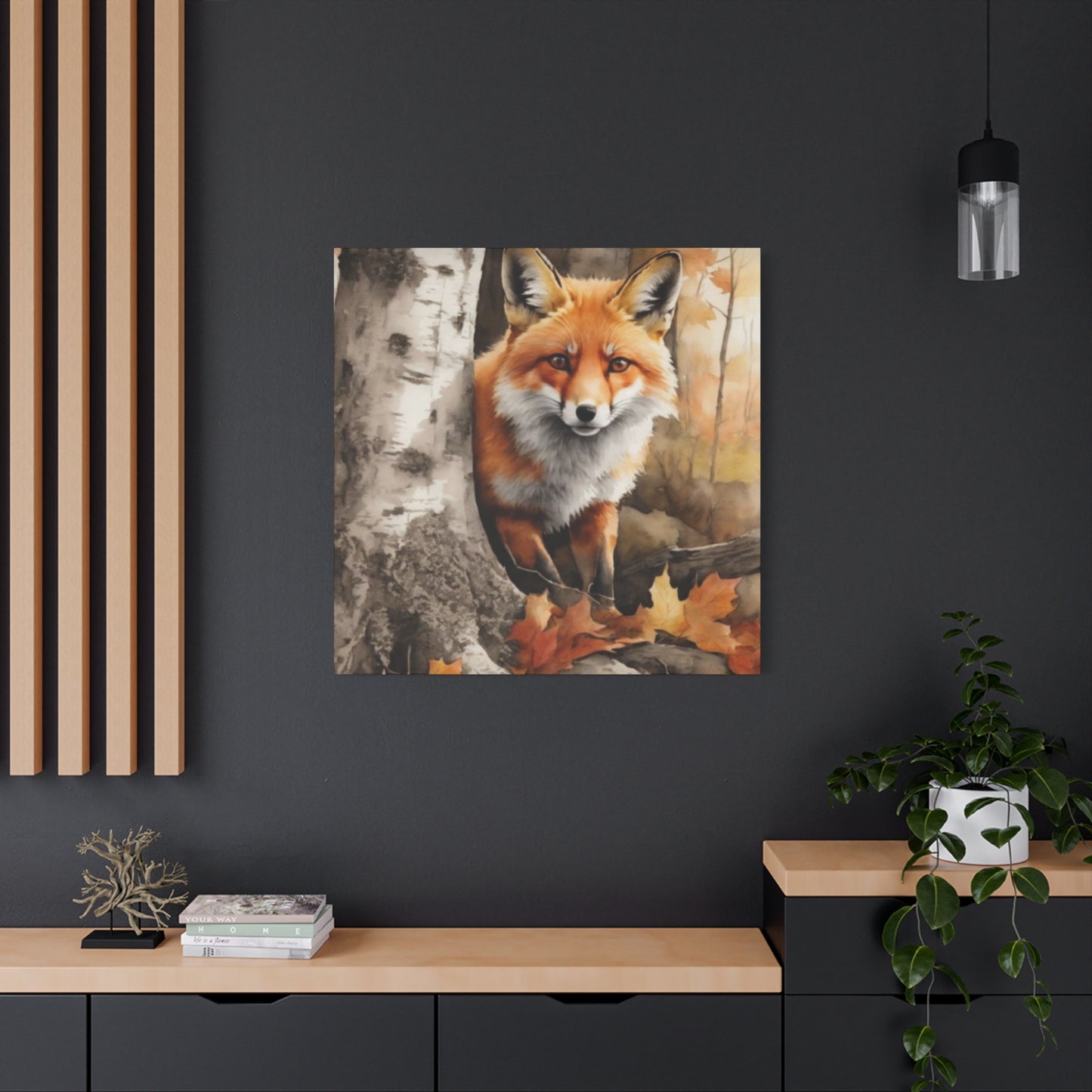 Little Baby Fox Wall Art & Canvas Prints