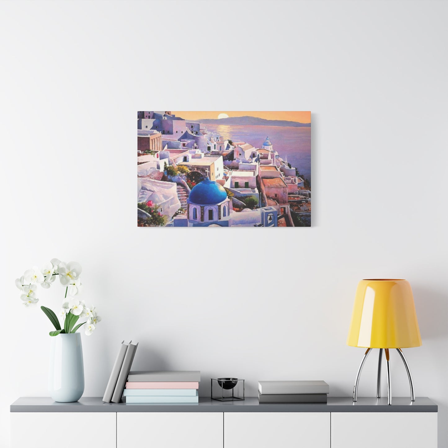 Greece Sunset View Wall Art & Canvas Prints