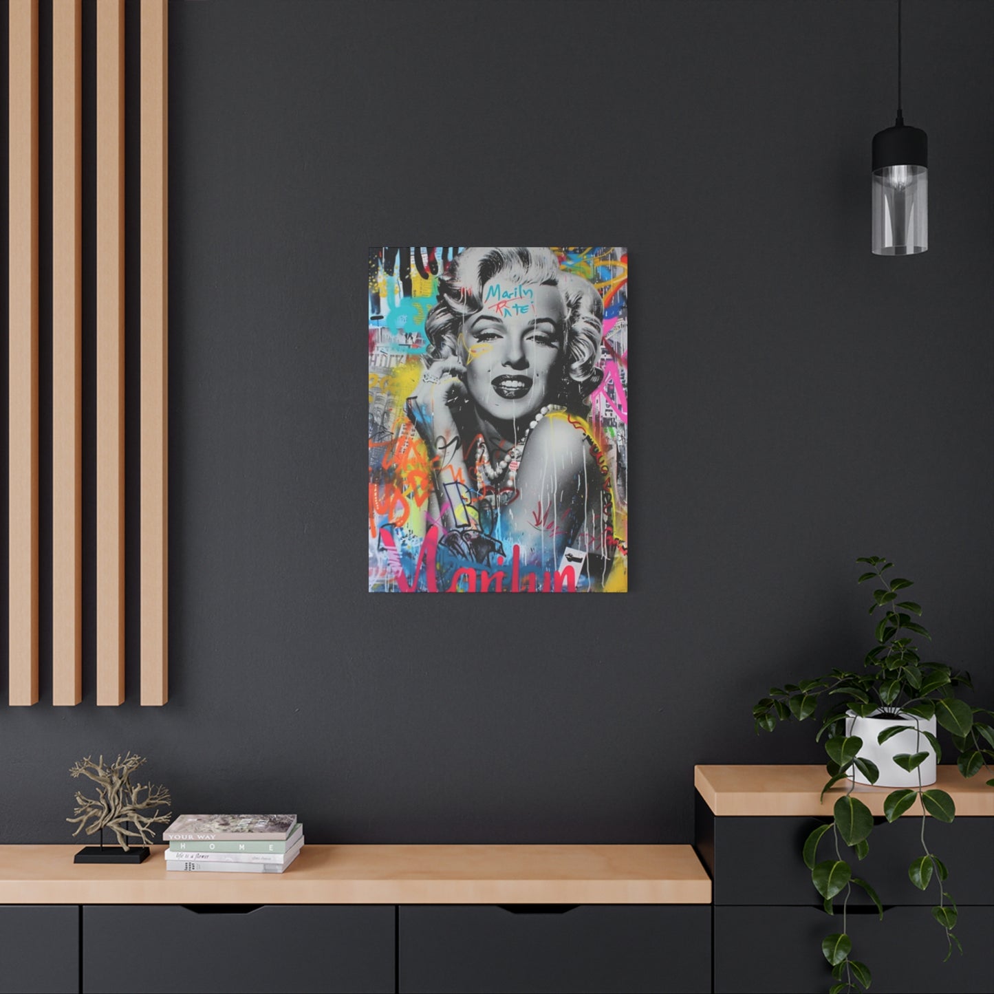 Marilyn Monroe Abstract Drawing Wall Art & Canvas Prints