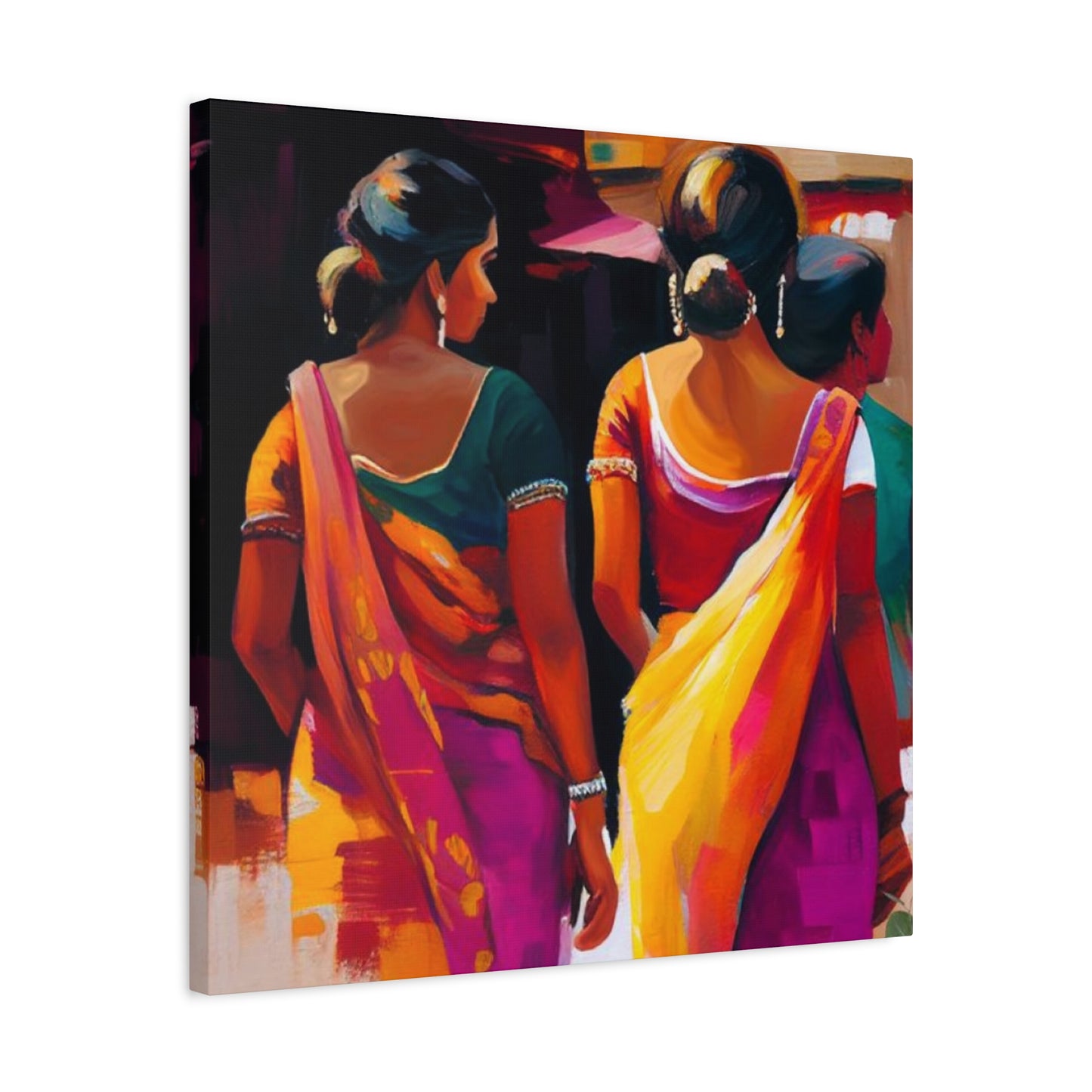 Indian Cultural Women Wall Art & Canvas Prints