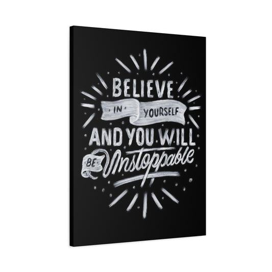 Motivation Quote Chalkboard Wall Art & Canvas Prints