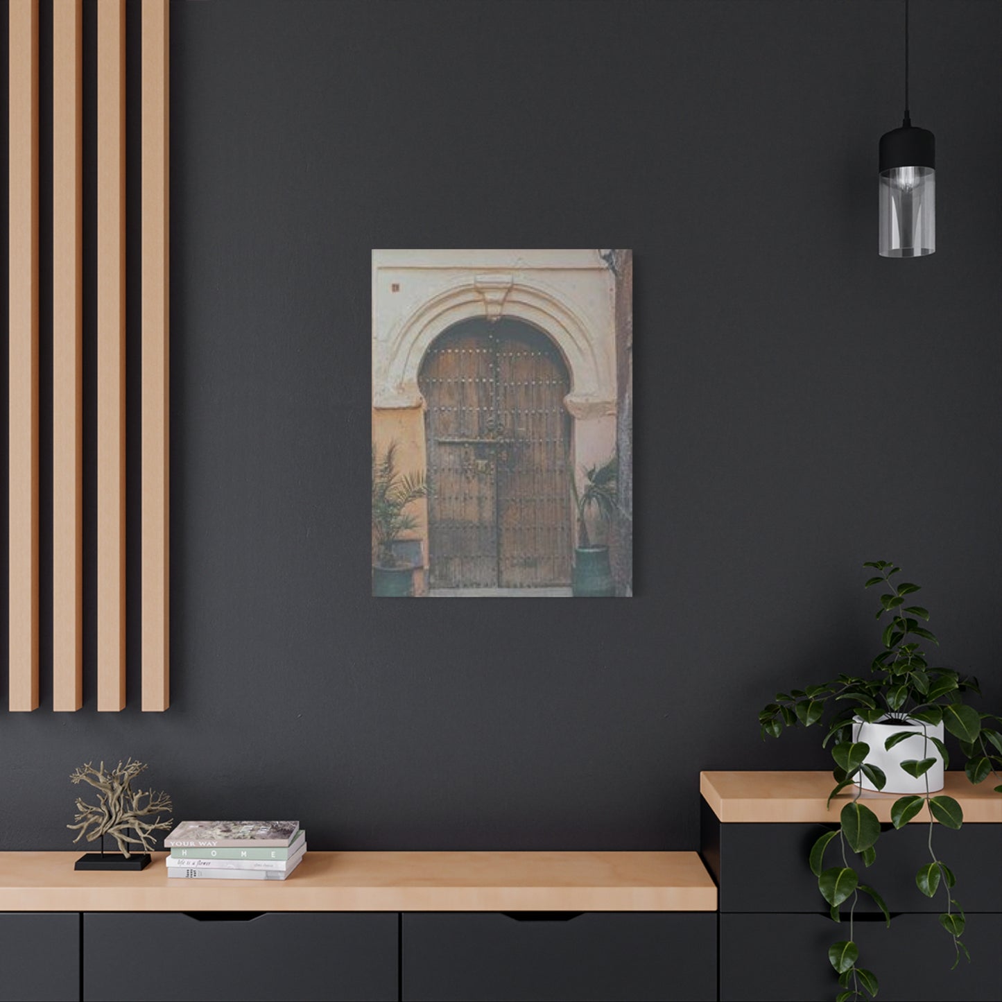 Big Door Architecture Moroccan Wall Art & Canvas Prints