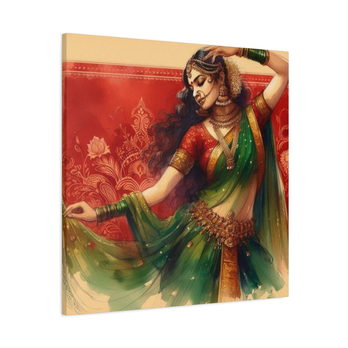 Indian Women Dancing Wall Art & Canvas Prints