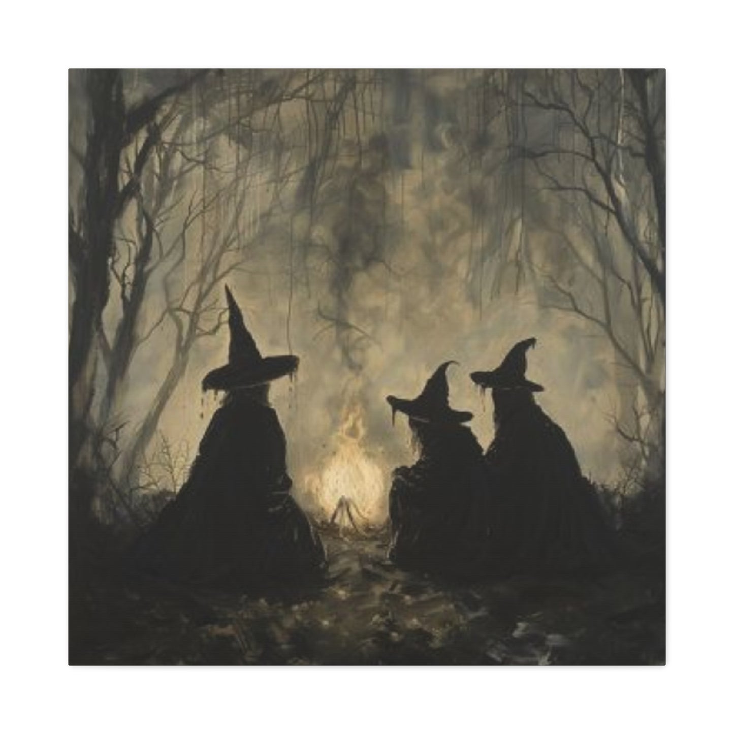 Witches Sitting Wall Art & Canvas Prints