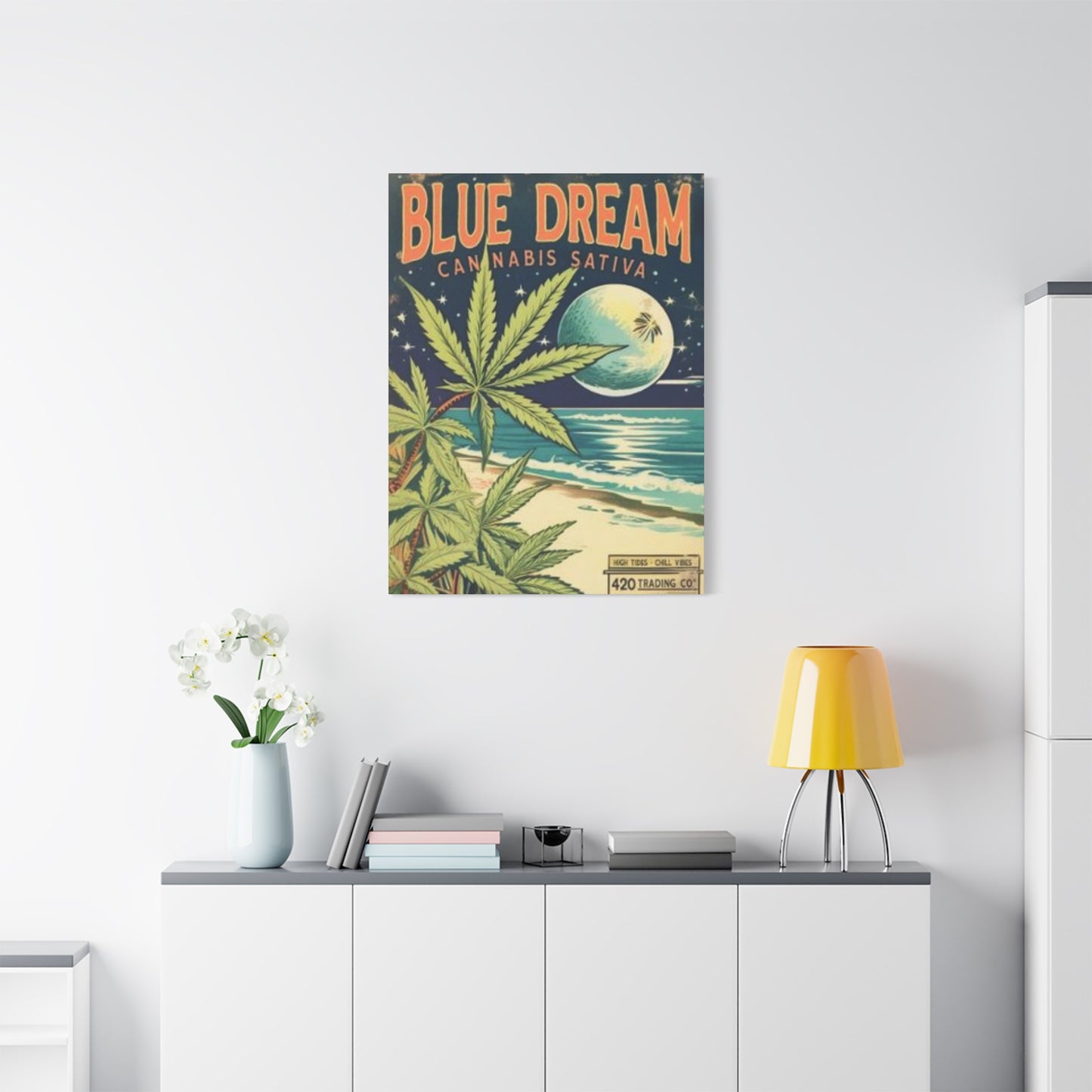 Blue Dream Marijuana Wall Art & Canvas Prints