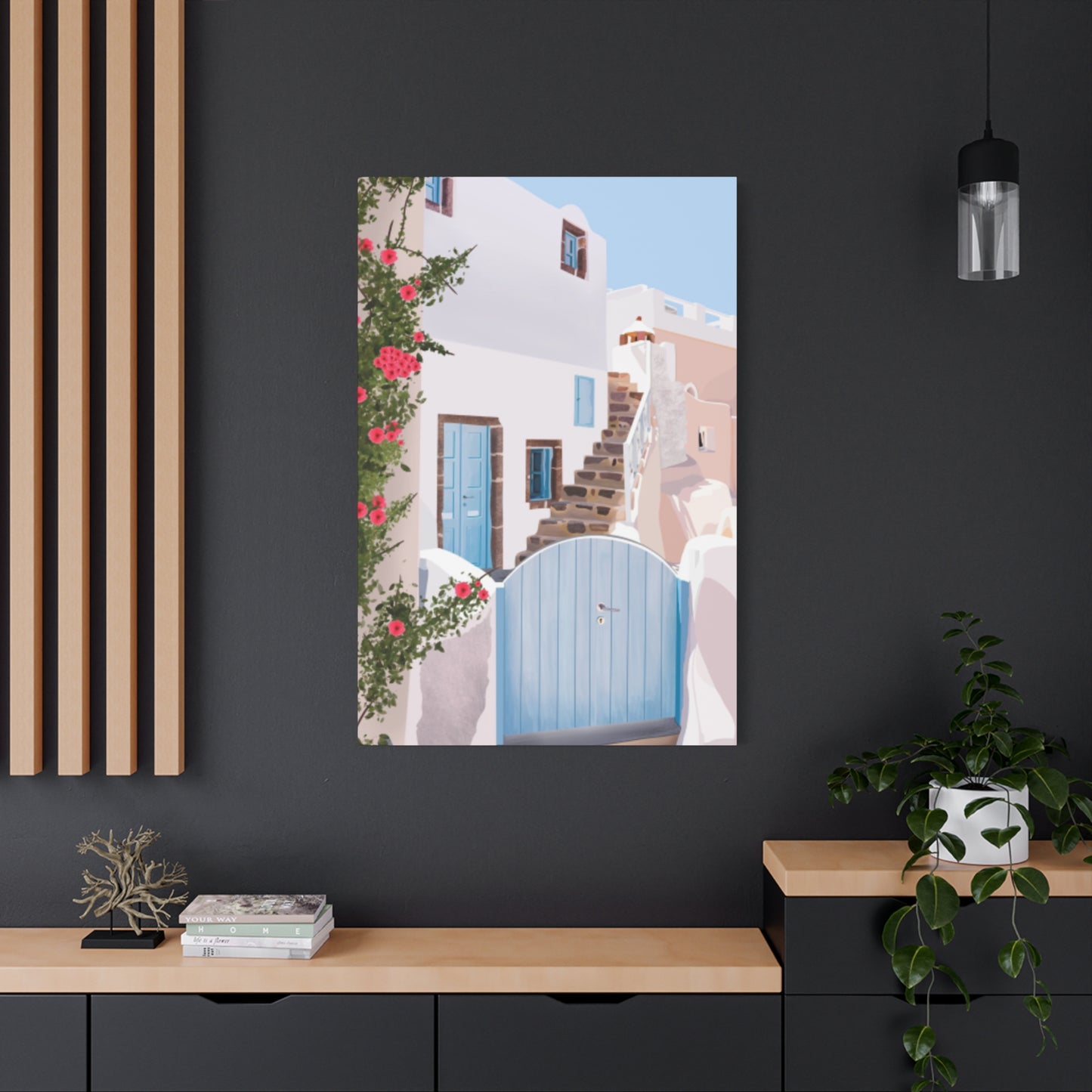 Greece Homes Wall Art & Canvas Prints