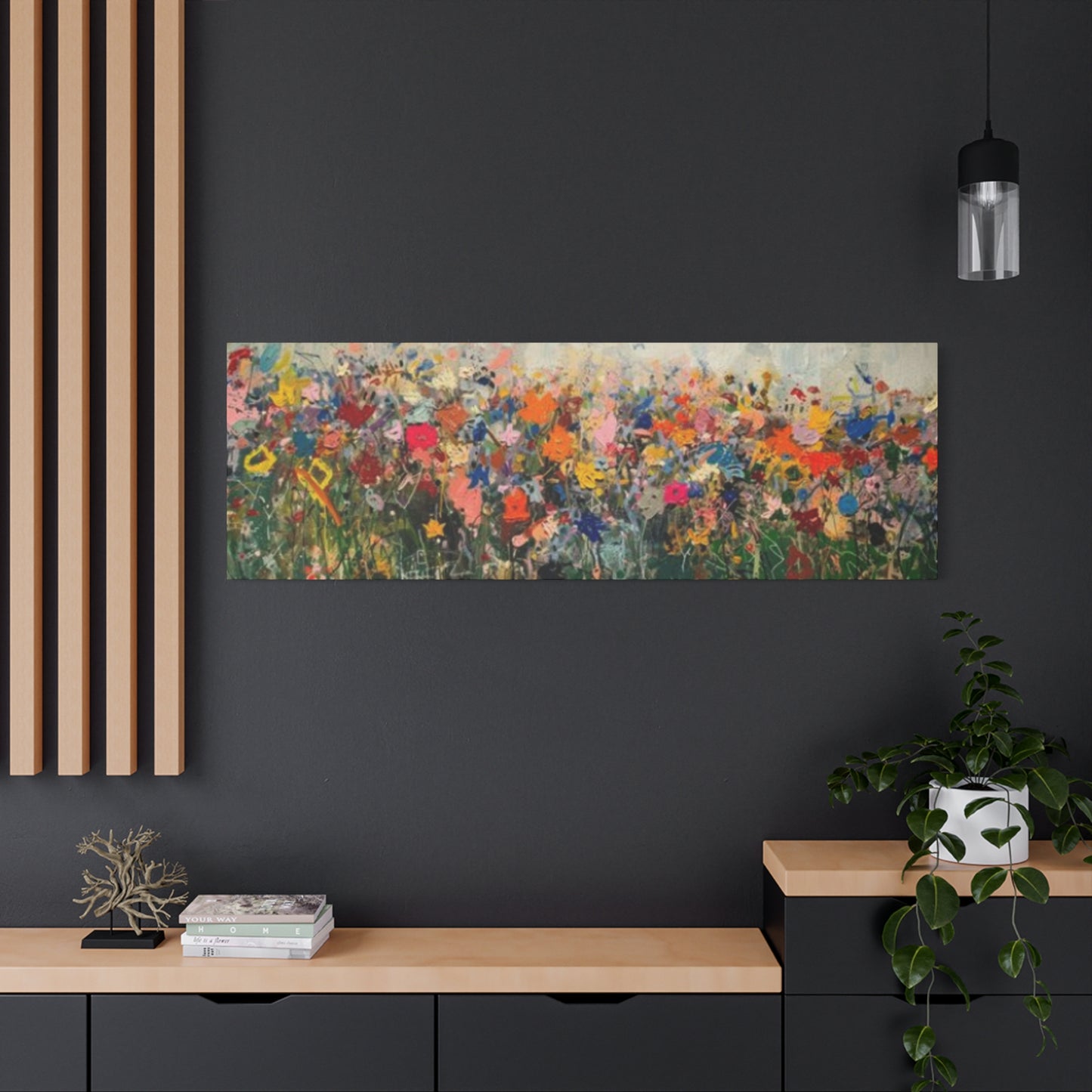 Flower Painting Panoramas Wall Art & Canvas Prints