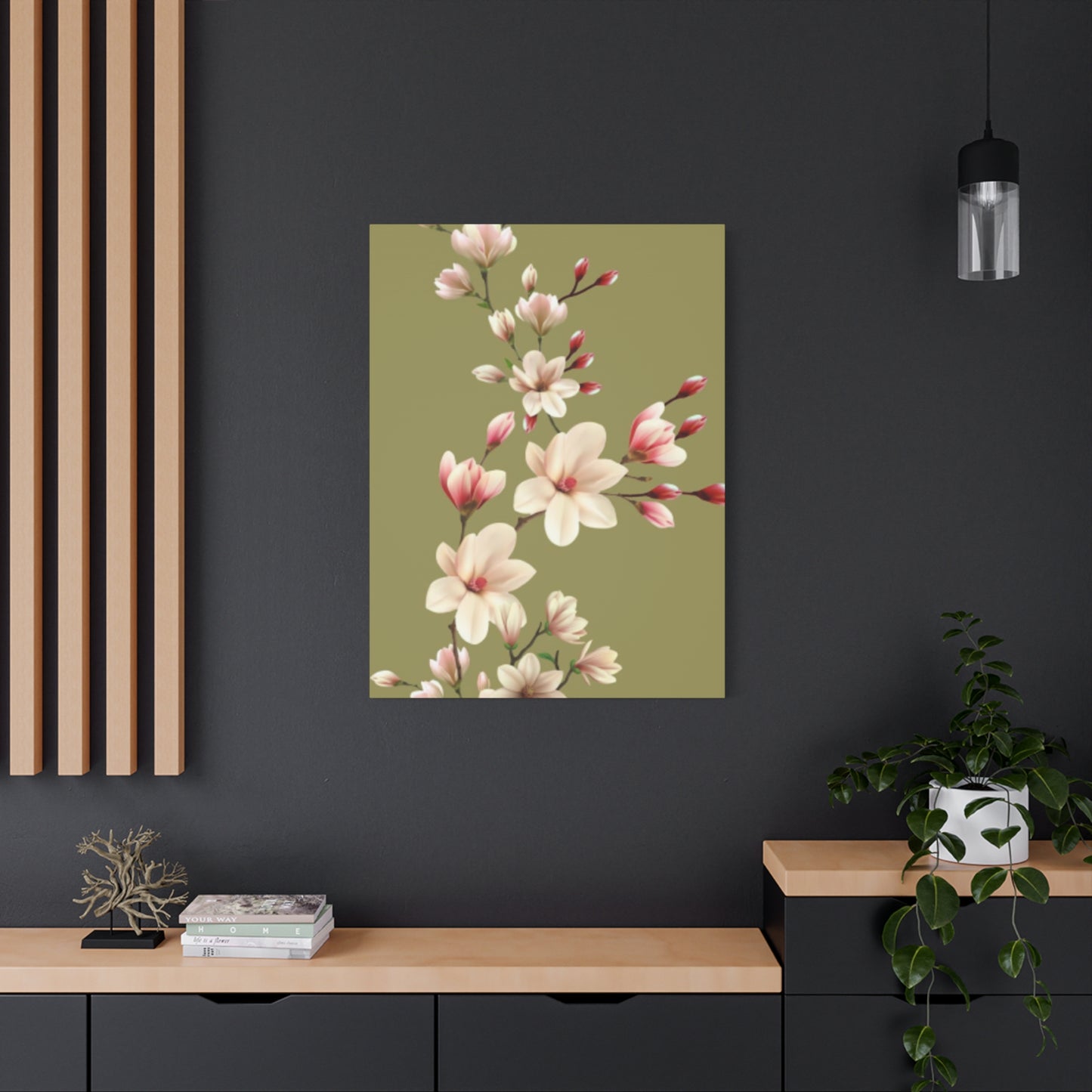 Magnolia Flower Plant Wall Art & Canvas Prints