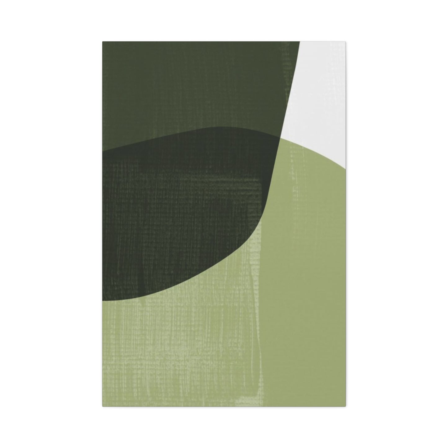 Three Shades Of Olive Green Wall Art & Canvas Prints