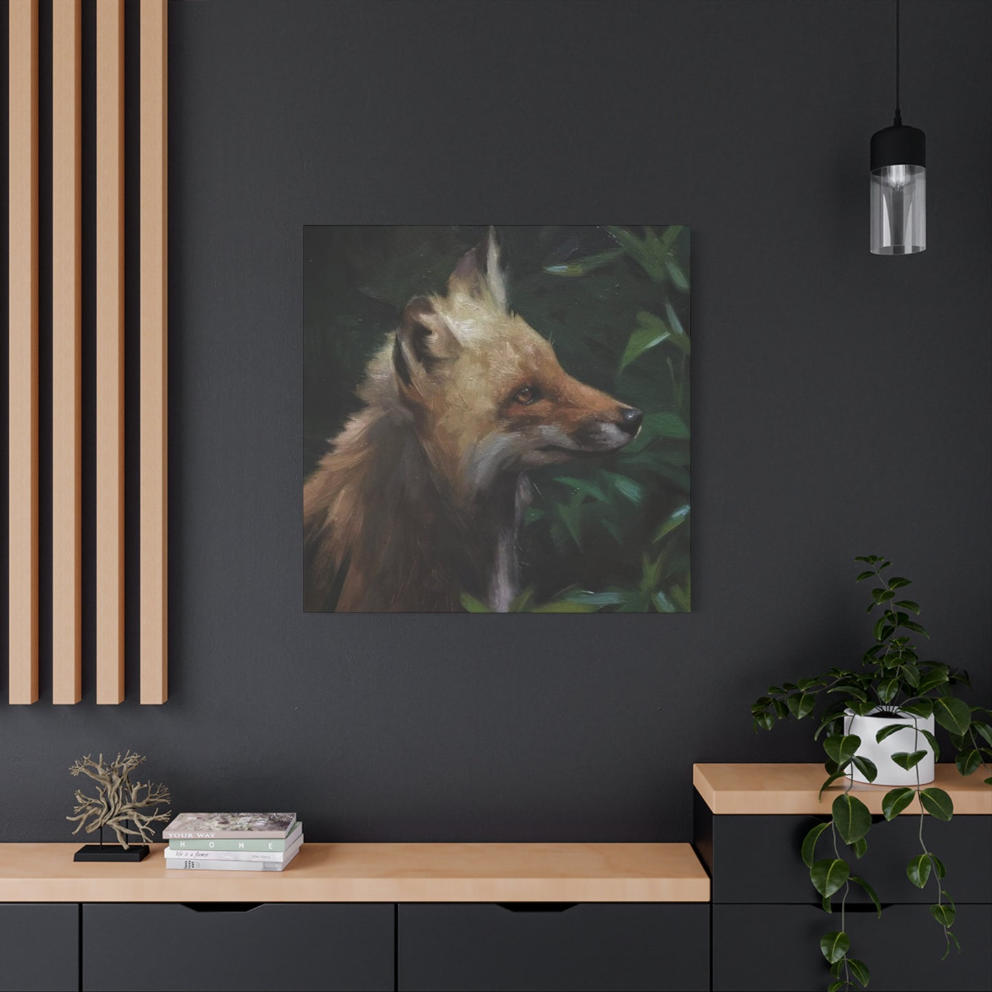 Little Baby Fox Wall Art & Canvas Prints