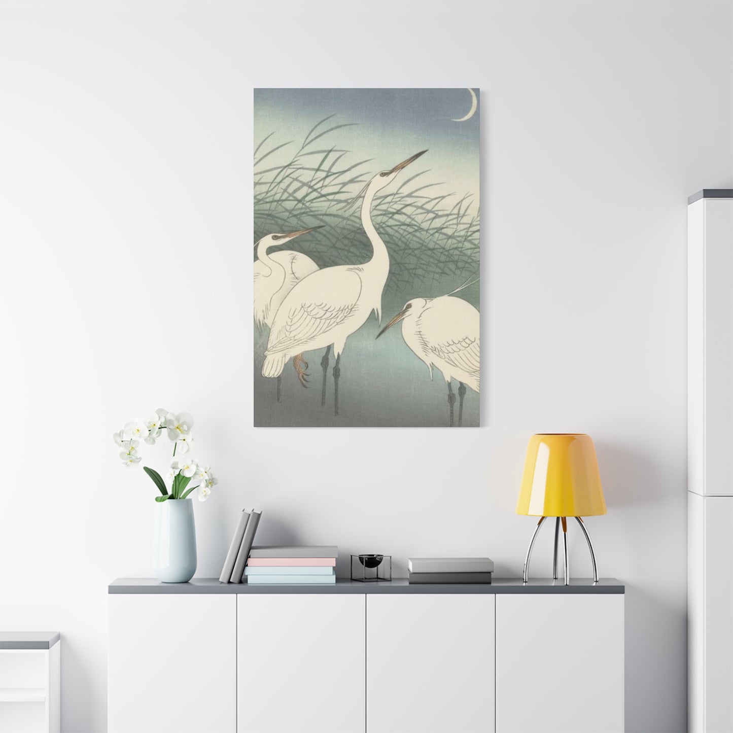 Beautiful Herons Together Wall Art & Canvas Prints