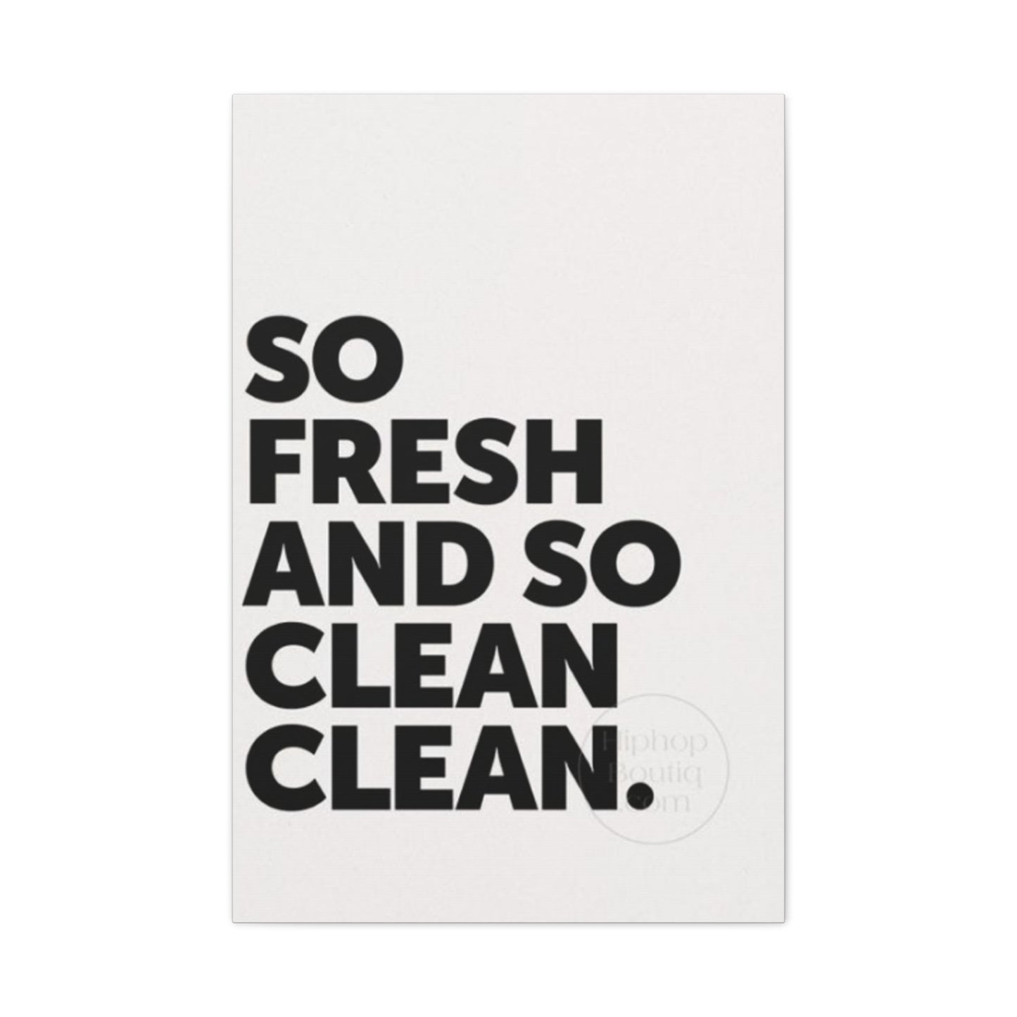 Clean & Fresh Poster Laundry Wall Art & Canvas Prints