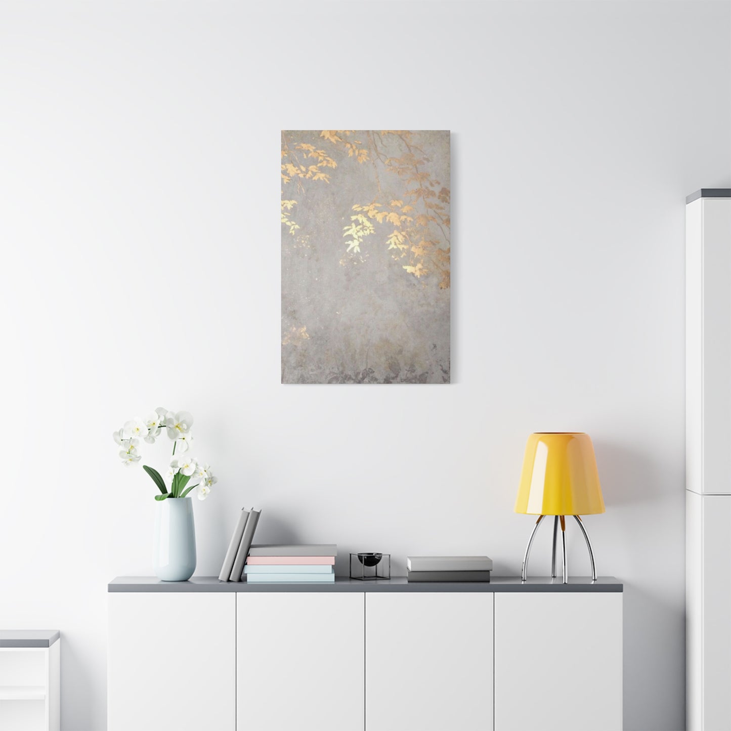 Golden Abstract Wall Art & Canvas Prints