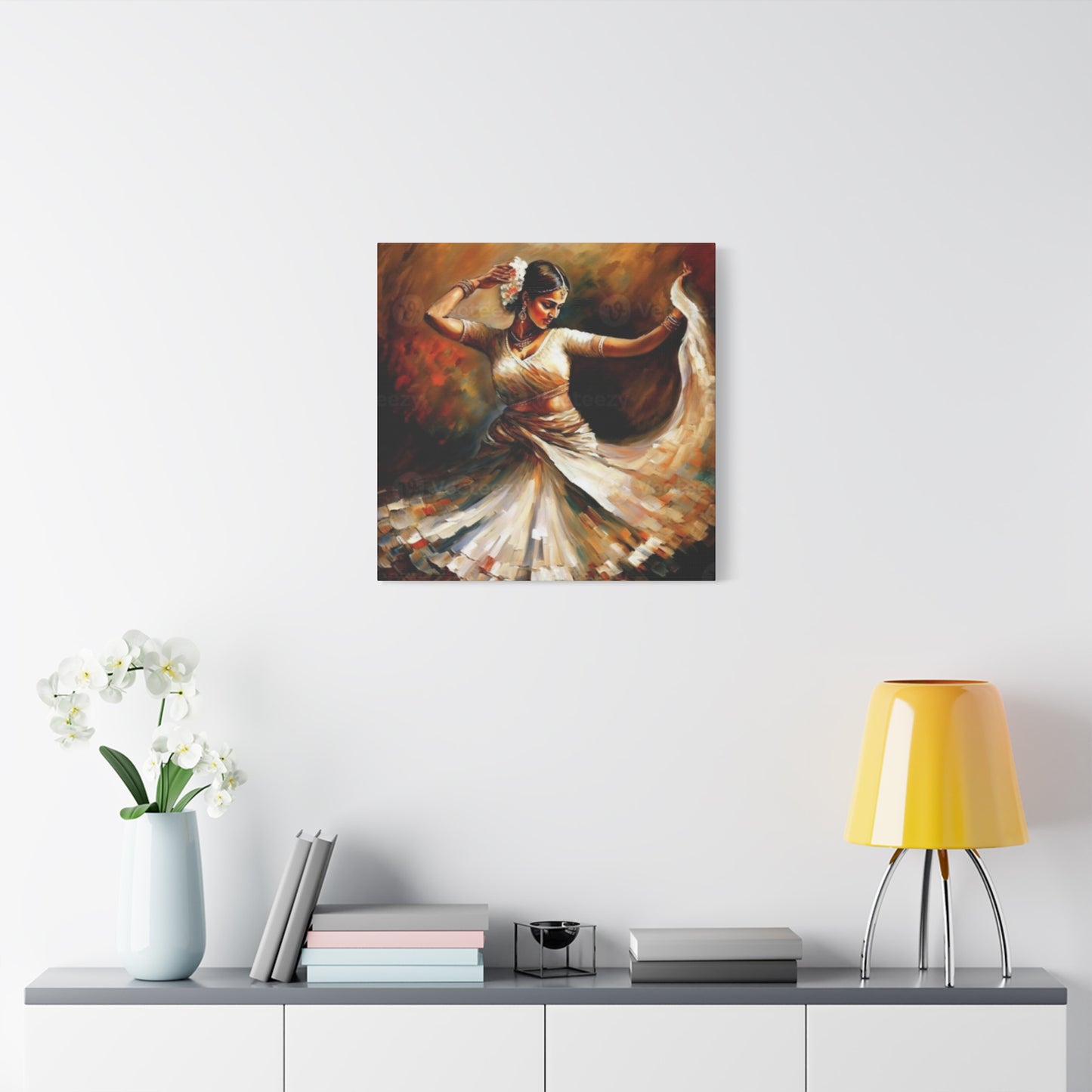 Indian Women Dancing Wall Art & Canvas Prints