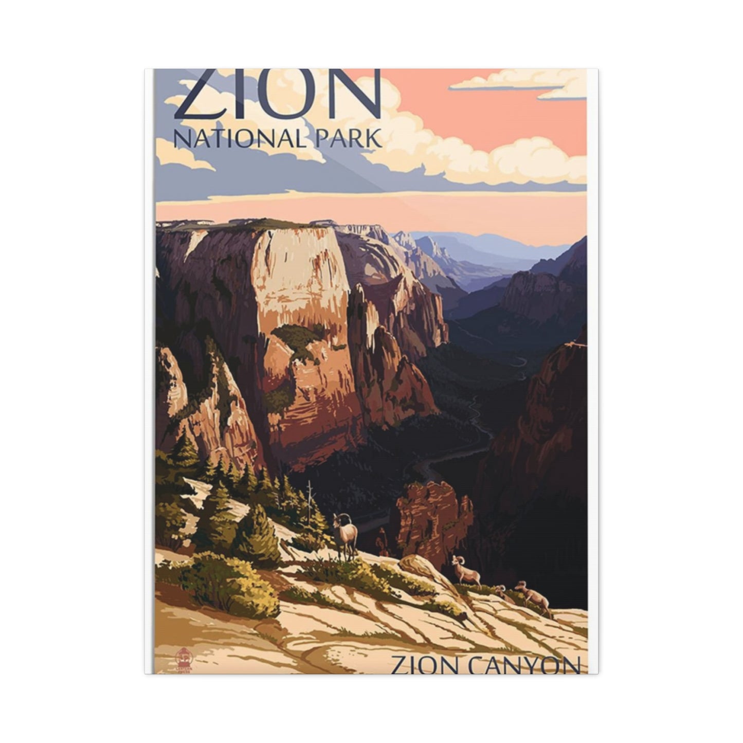 Zion National Park Wall Art & Canvas Prints