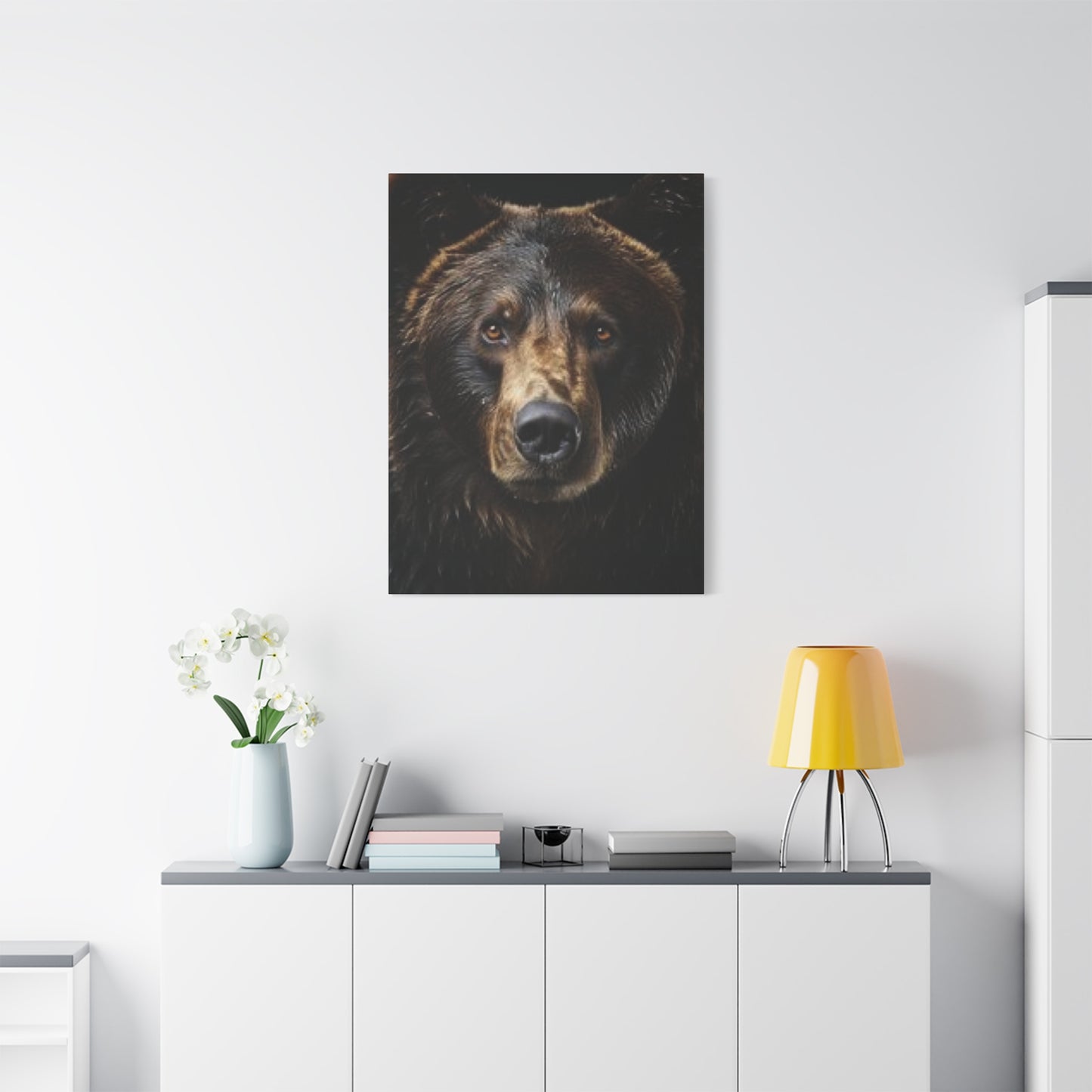 Grizzly Bear Man Cave Decor Wall Art & Canvas Prints