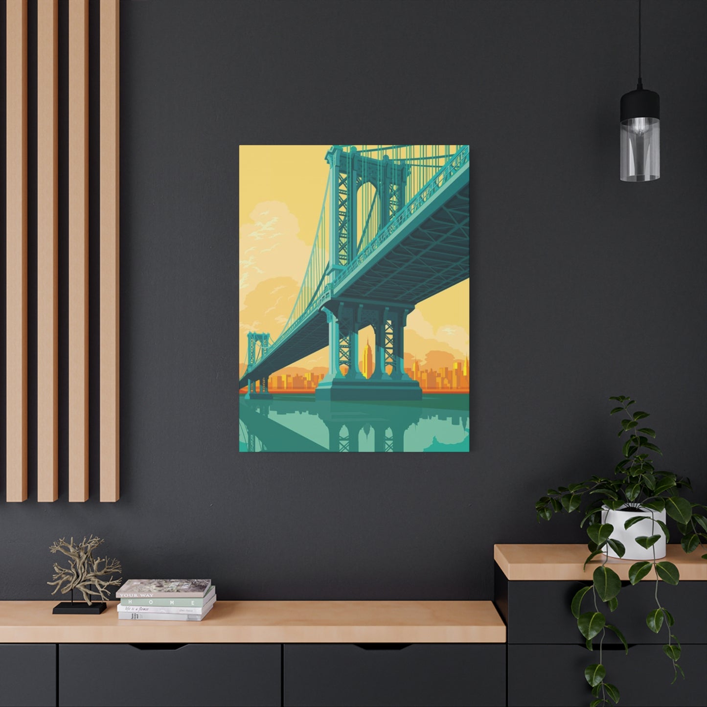 Manhattan Bridge Of New York City Wall Art & Canvas Prints