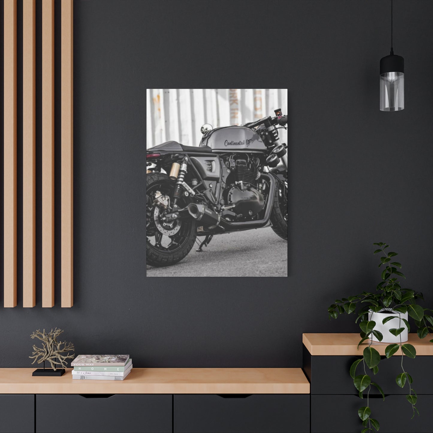 Continental GT Motorcycle Wall Art & Canvas Prints