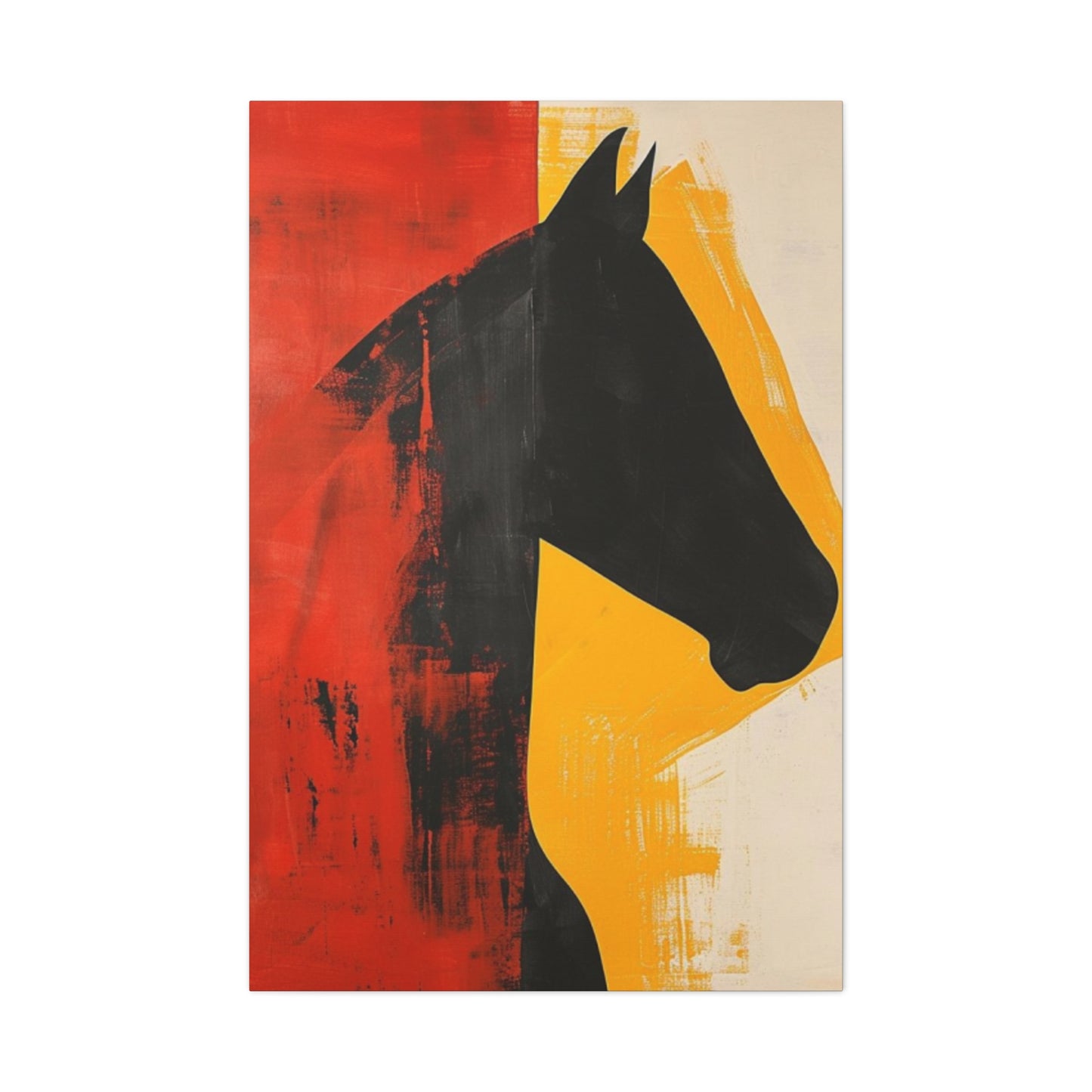 Horse Face Modernism Wall Art & Canvas Prints