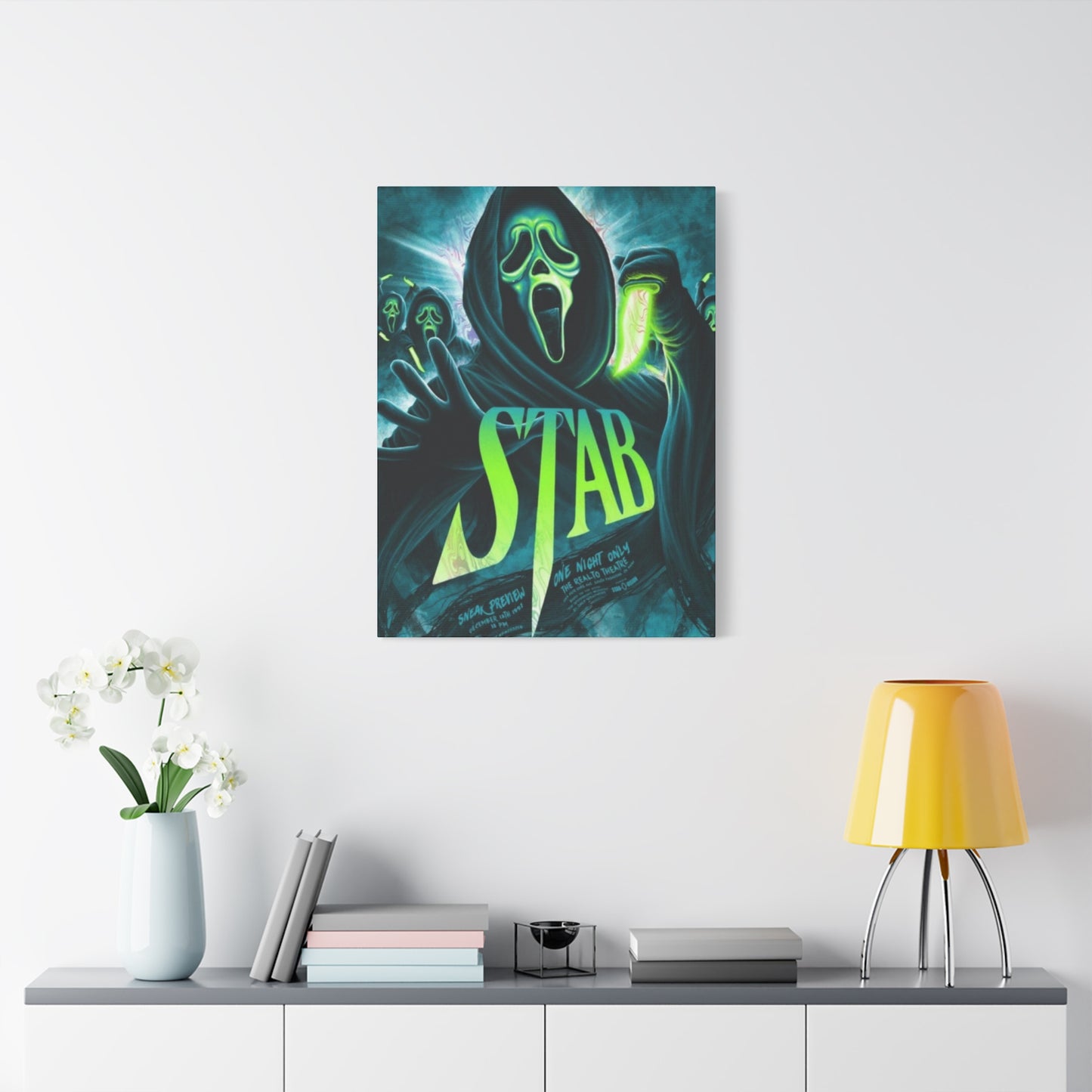 Stab Horror Movie Poster Wall Art & Canvas Prints