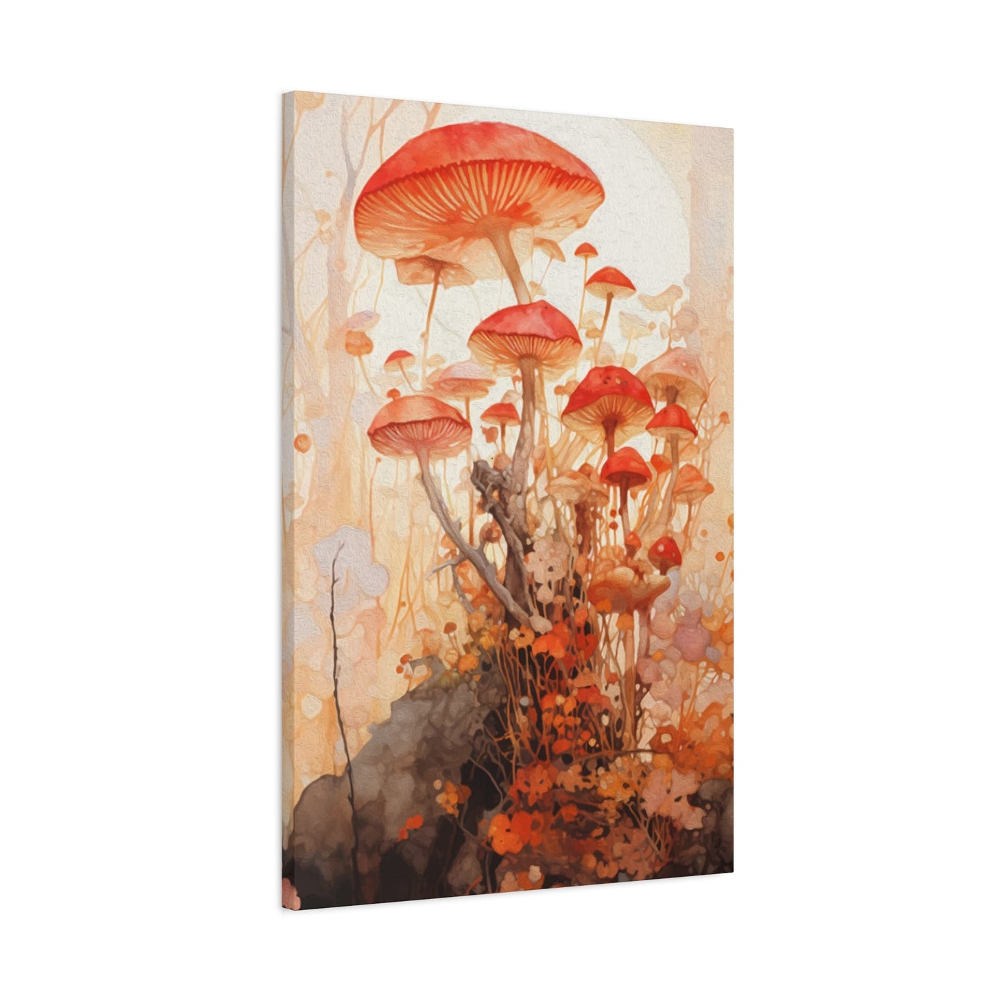 Mushroom Family Wall Art & Canvas Prints