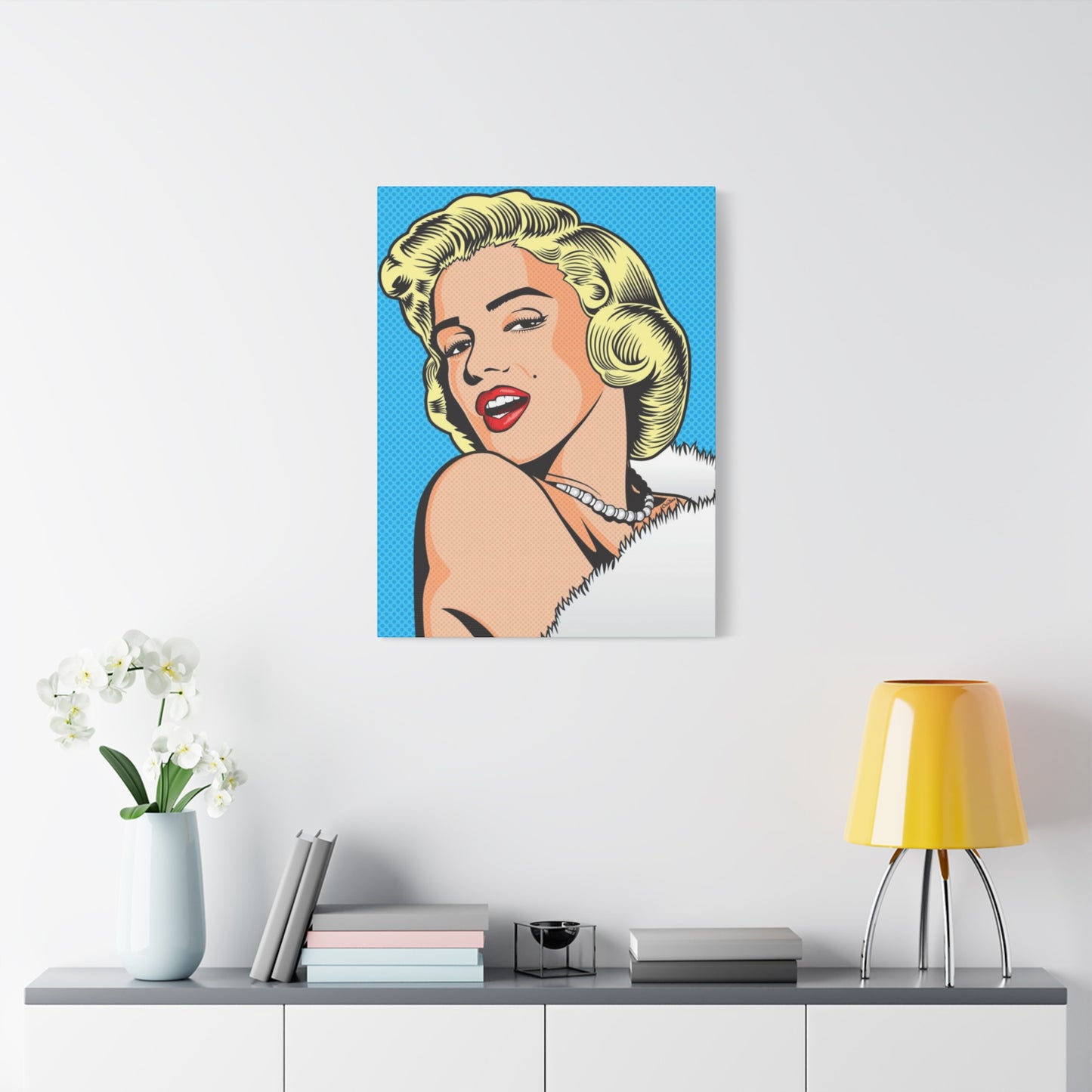 Marilyn Monroe Abstract Drawing Wall Art & Canvas Prints