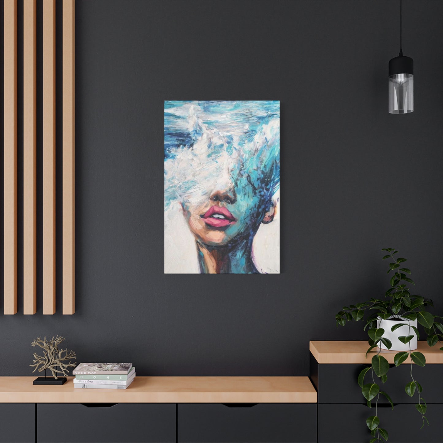 Women In Water Abstract Modernism Wall Art & Canvas Prints