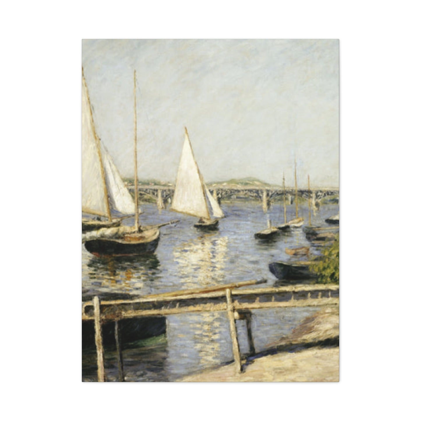 Gustav Sailboat Painting Wall Art & Canvas Prints