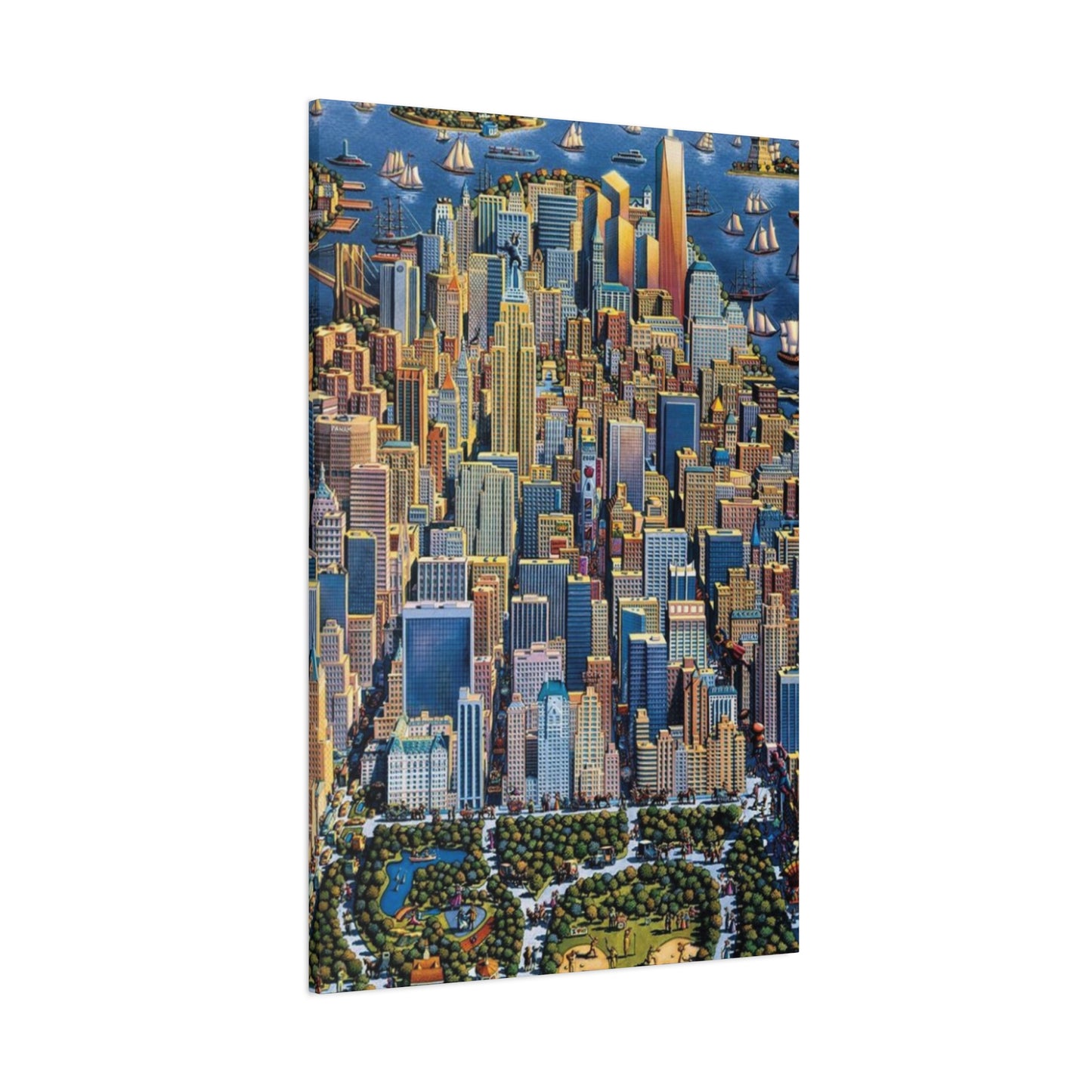 Manhattan Central Park New York City Skyline Wall Art & Canvas Prints