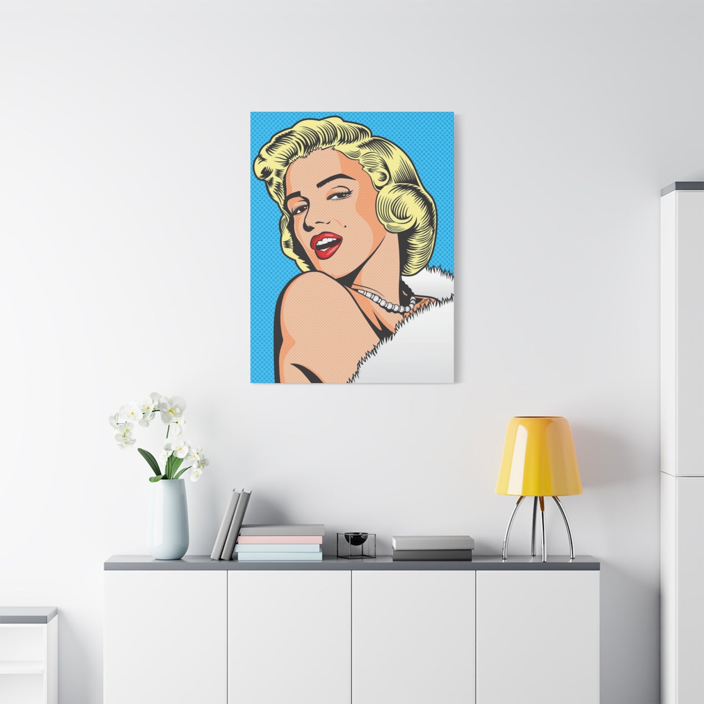 Marilyn Monroe Abstract Drawing Wall Art & Canvas Prints