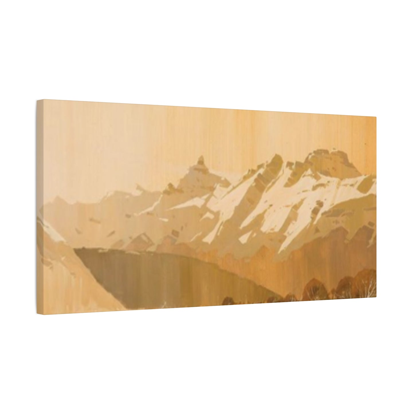 Sepia Tone Mountain Panoramas Wall Art & Canvas Prints