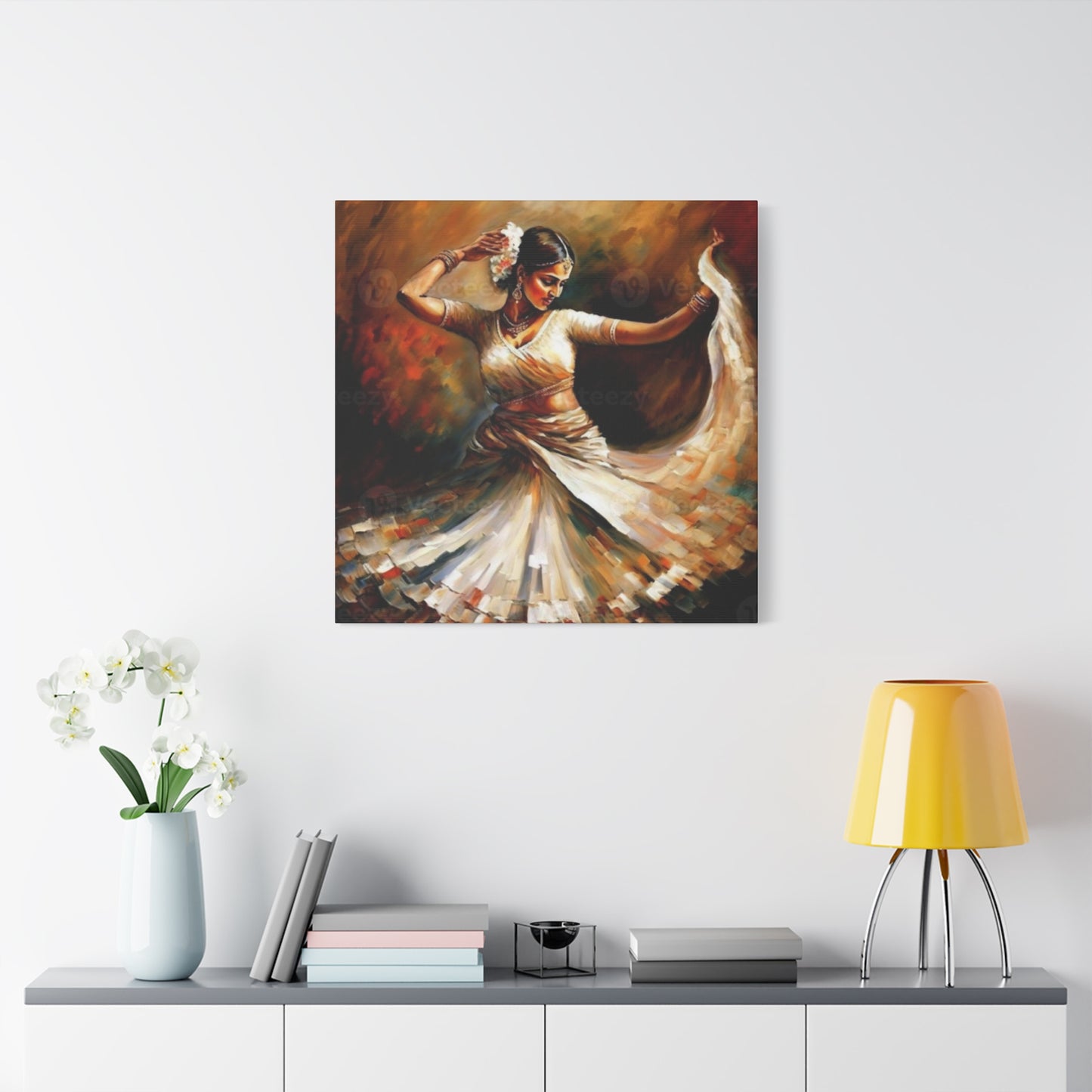 Indian Women Dancing Wall Art & Canvas Prints