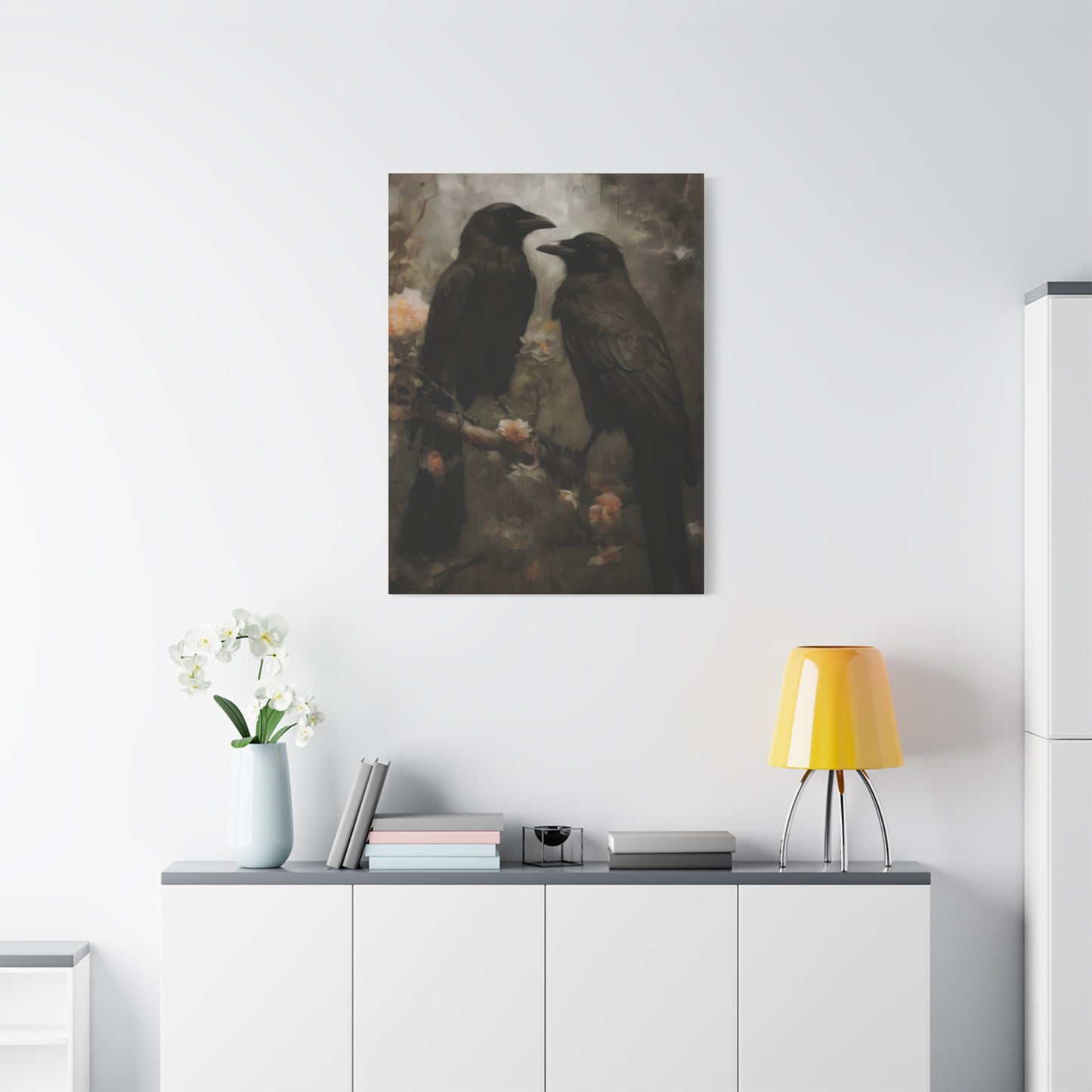 Scary Crows Halloween Wall Art & Canvas Prints