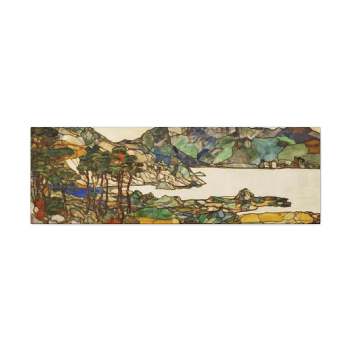 Tiles Pieces Of Mountain Panoramas Wall Art & Canvas Prints