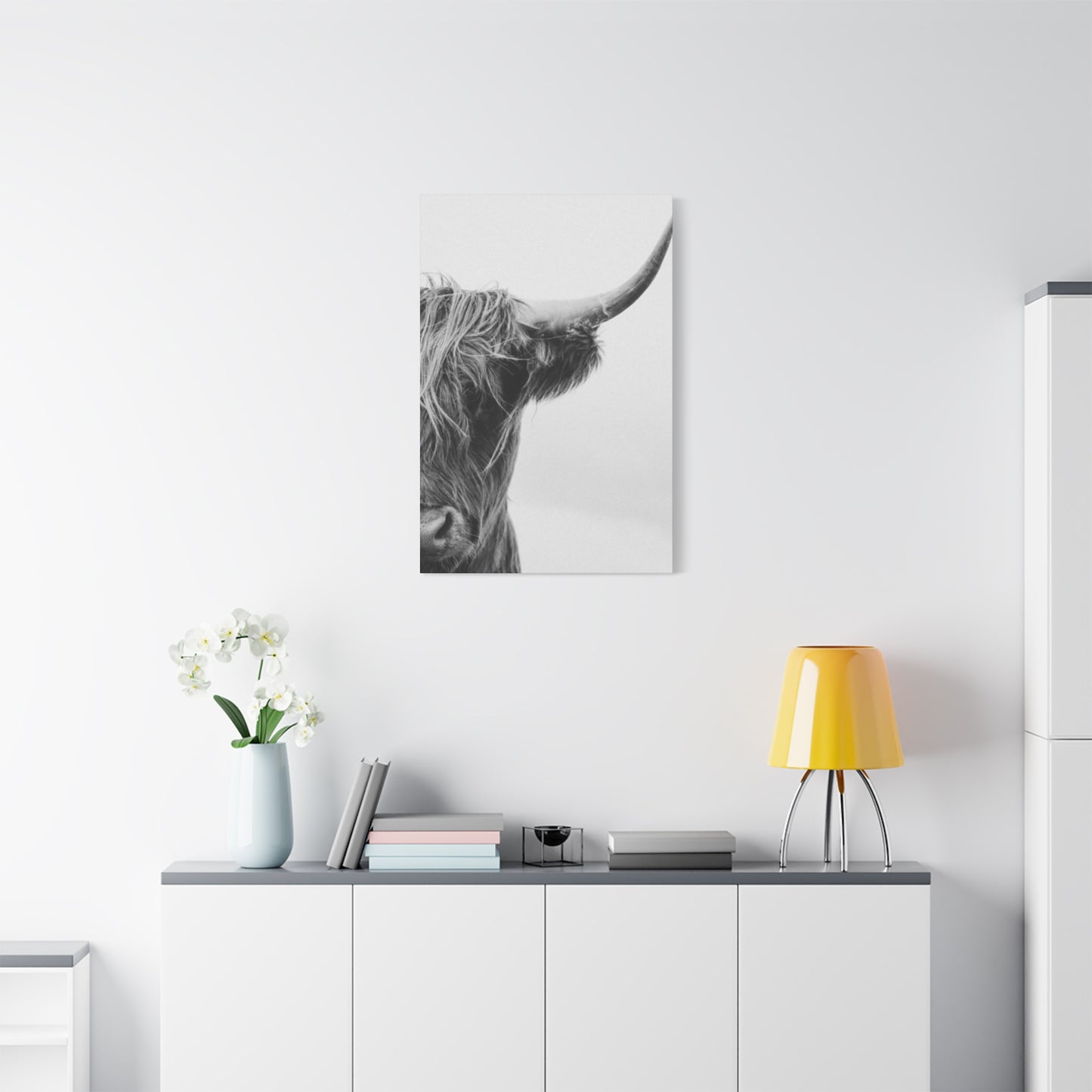 Wild Hairy Bull Longhorn Wall Art & Canvas Prints