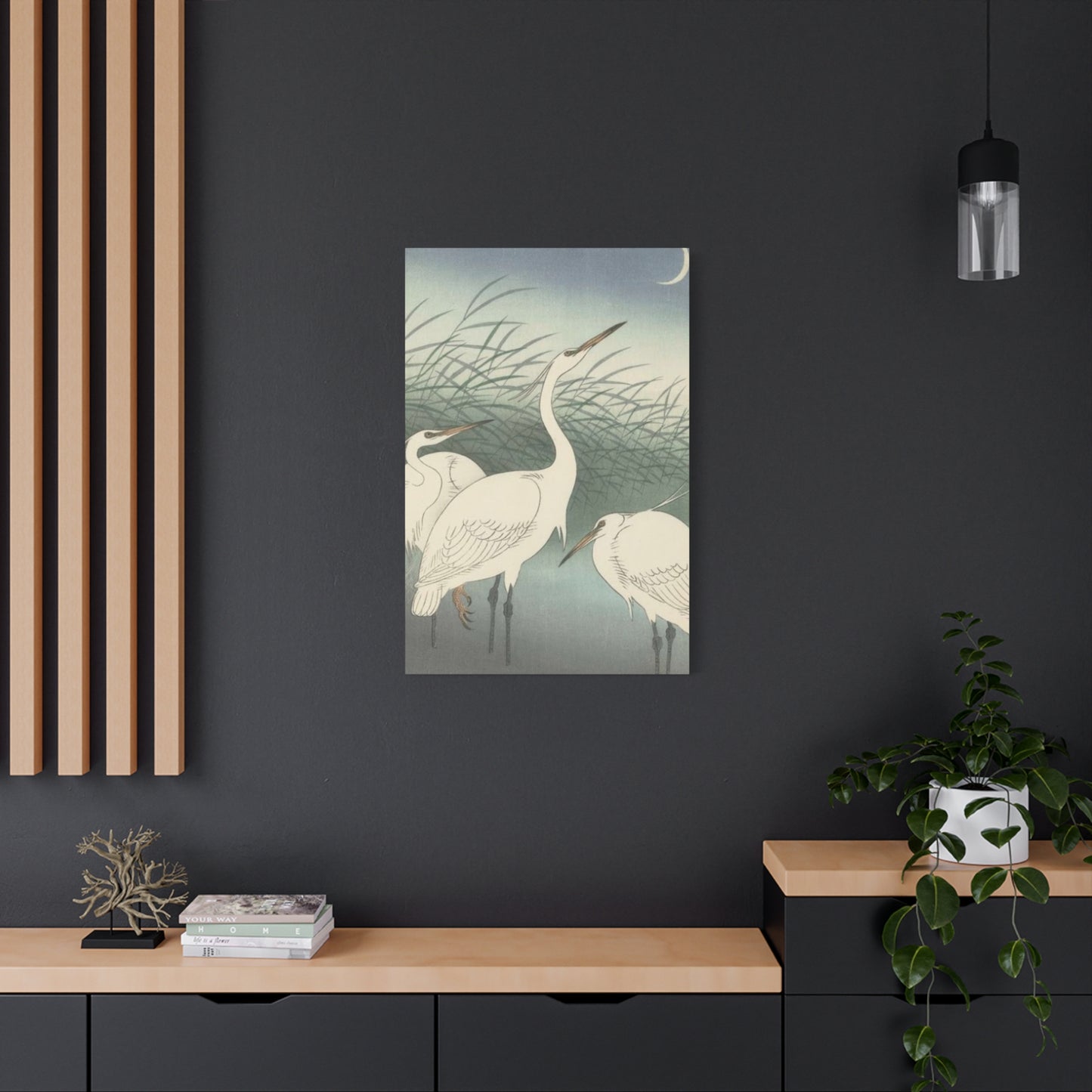 Beautiful Herons Together Wall Art & Canvas Prints