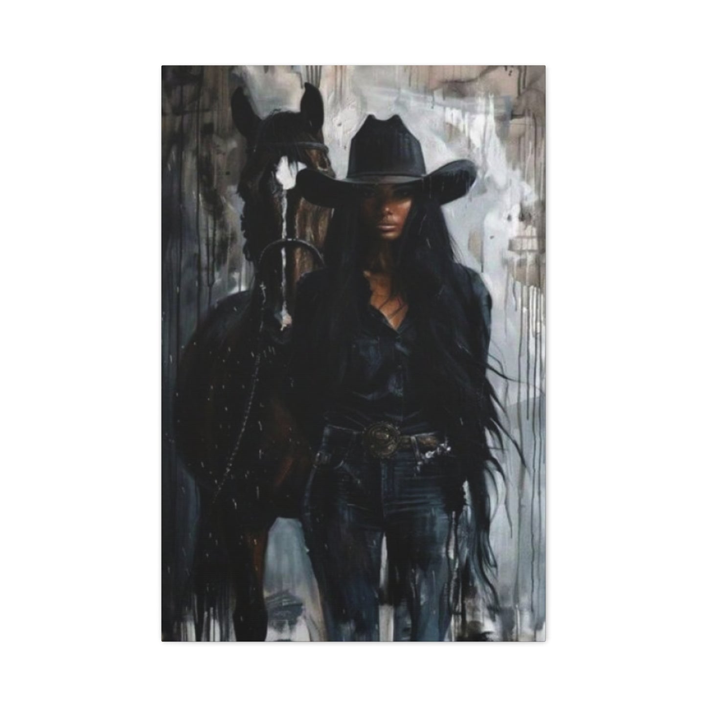 Cowgirl Man Cave Decor Wall Art & Canvas Prints