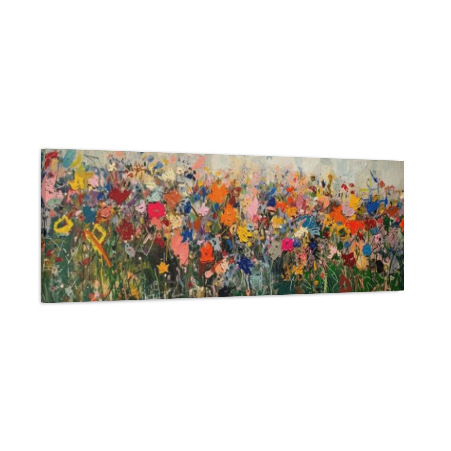 Flower Painting Panoramas Wall Art & Canvas Prints