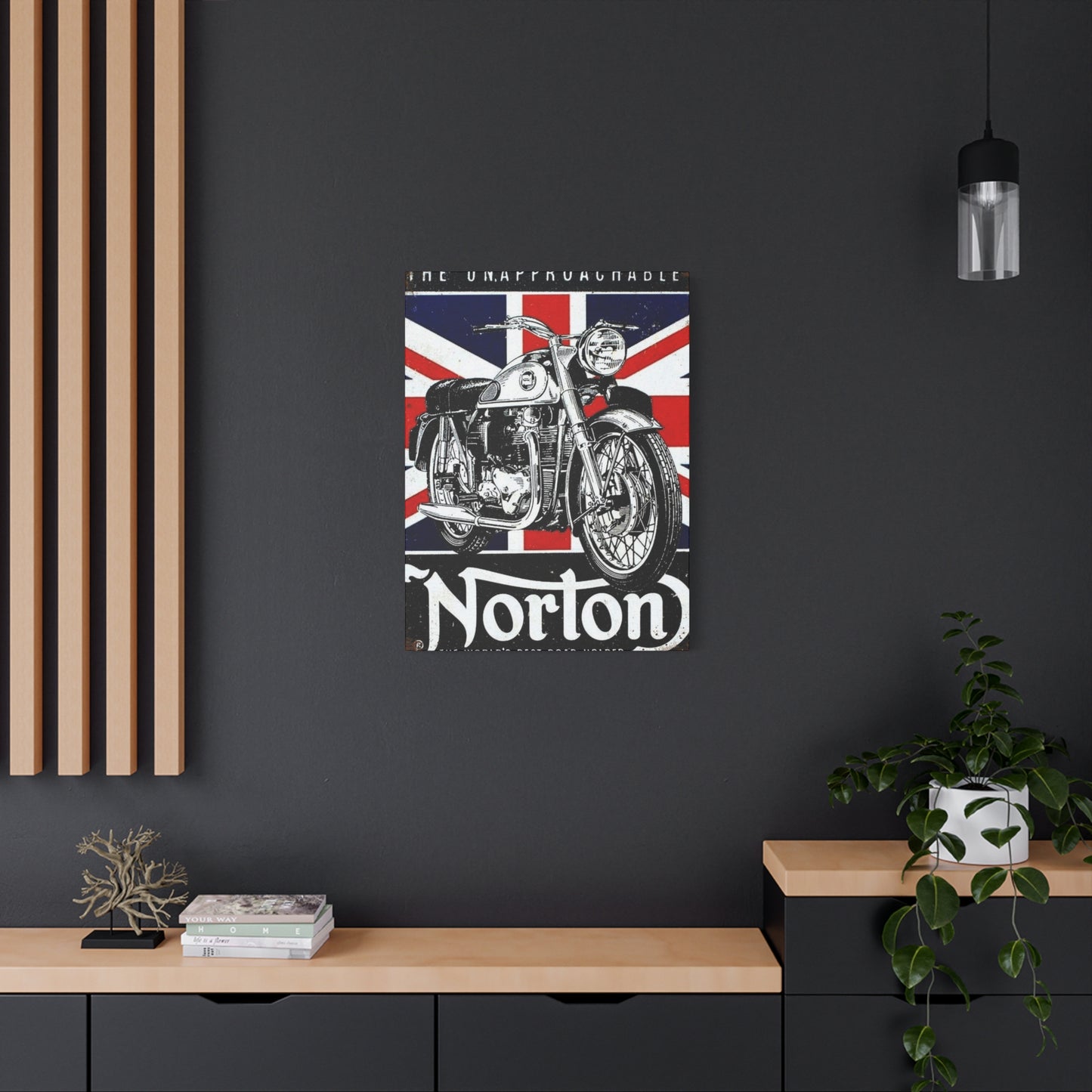 Classic British Motorcycle Wall Art & Canvas Prints