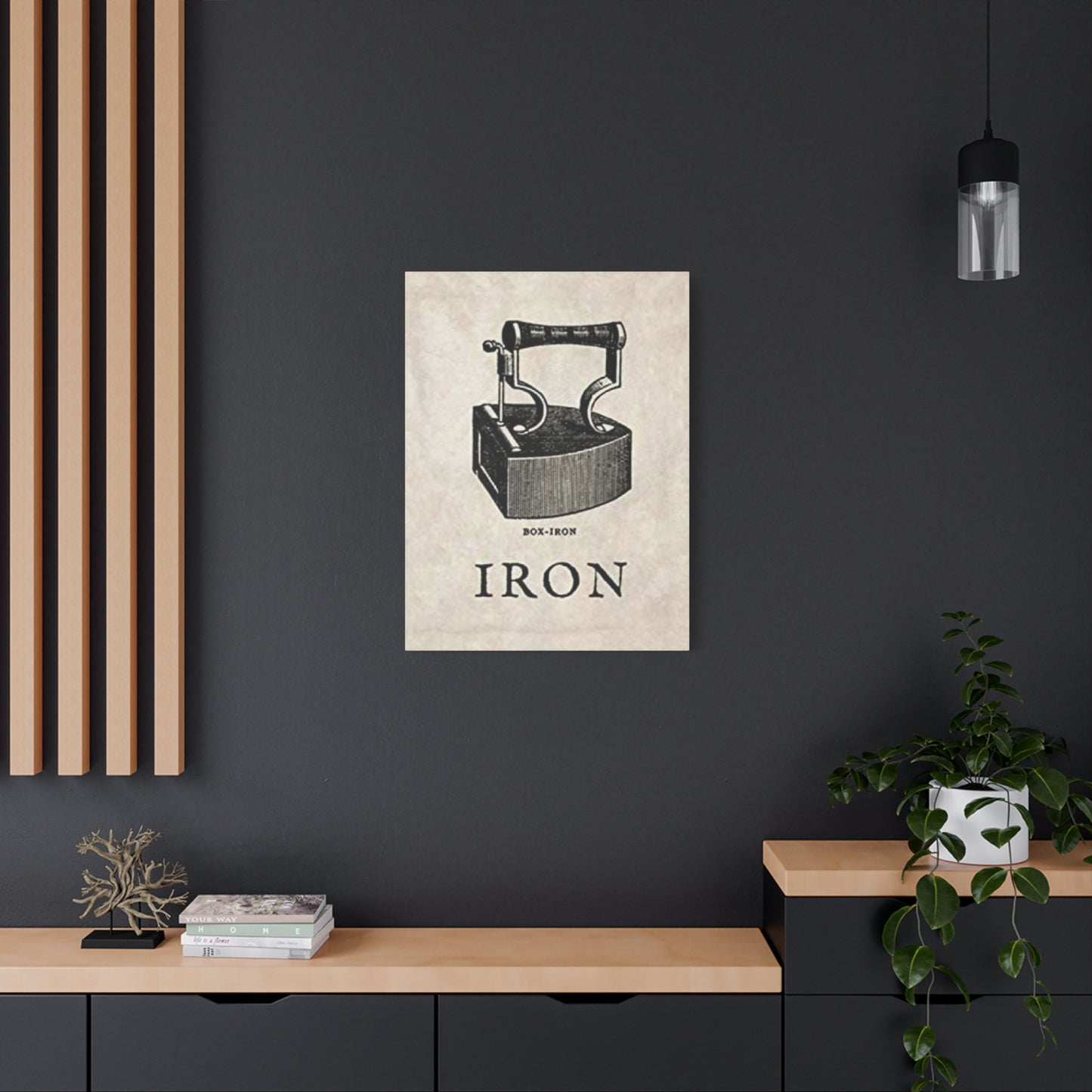 Box Iron Laundry Wall Art & Canvas Prints