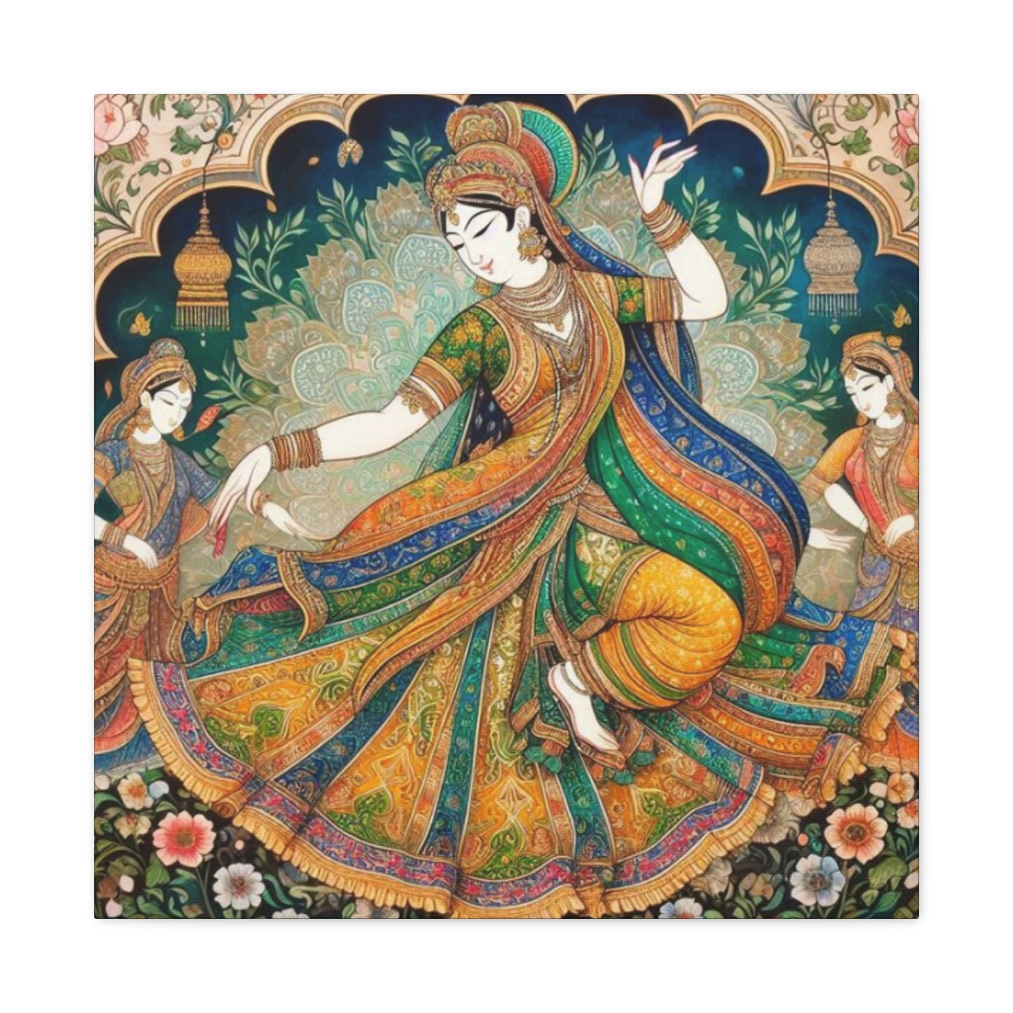 Indian Queen Dancing Wall Art & Canvas Prints