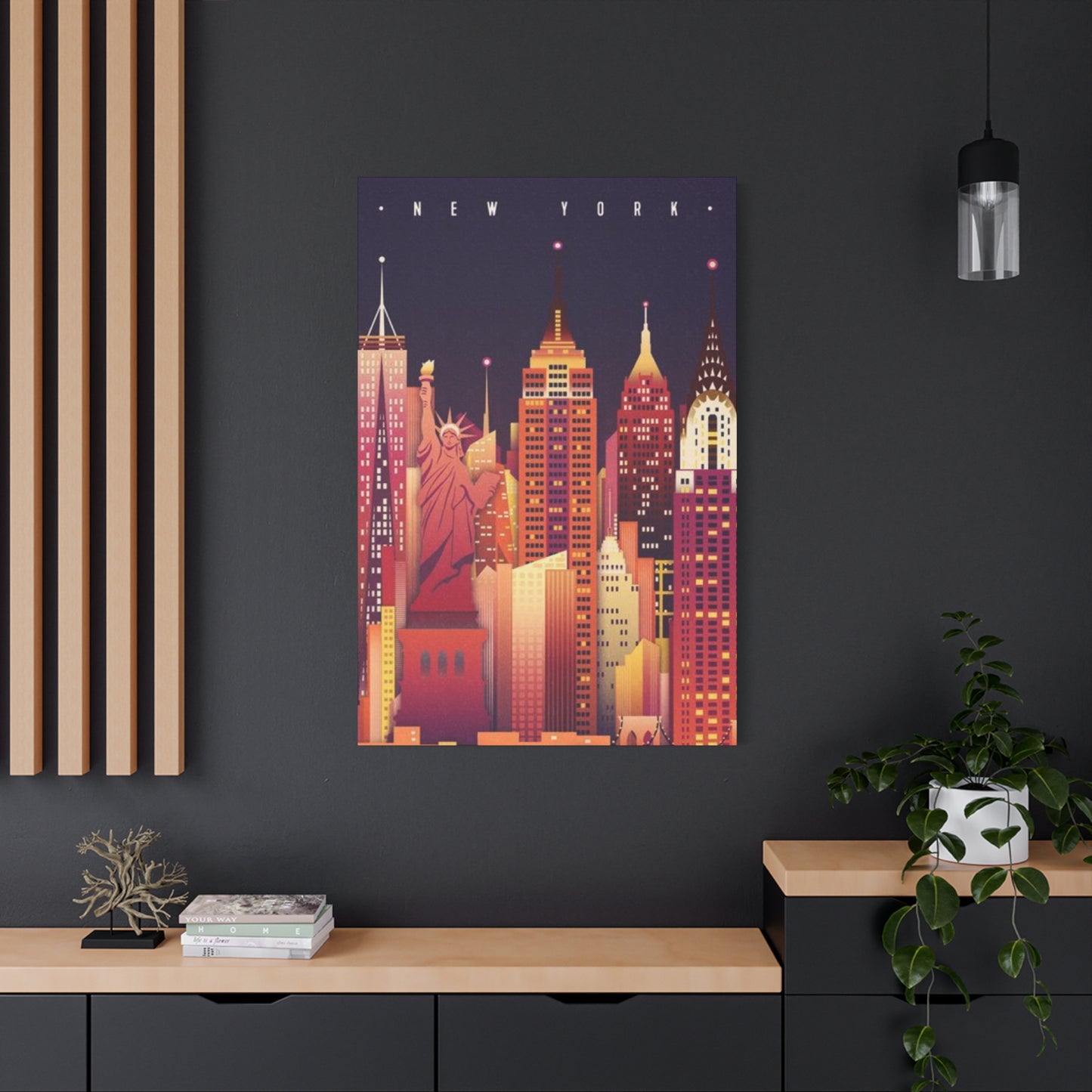 Streets Skyline Of New York City Wall Art & Canvas Prints