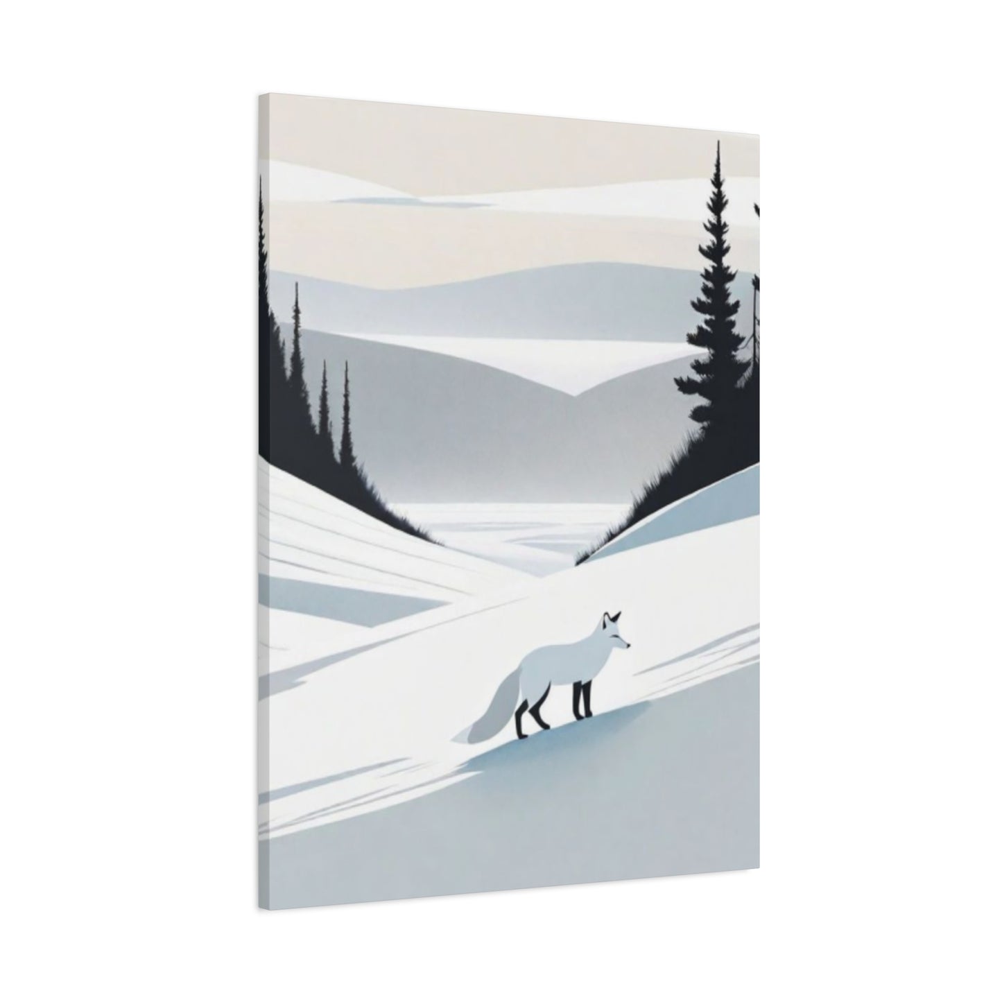 Snow Fox Wall Art & Canvas Prints