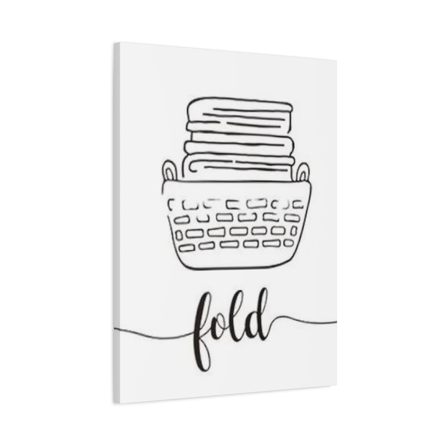 Fold Poster Laundry Wall Art & Canvas Prints