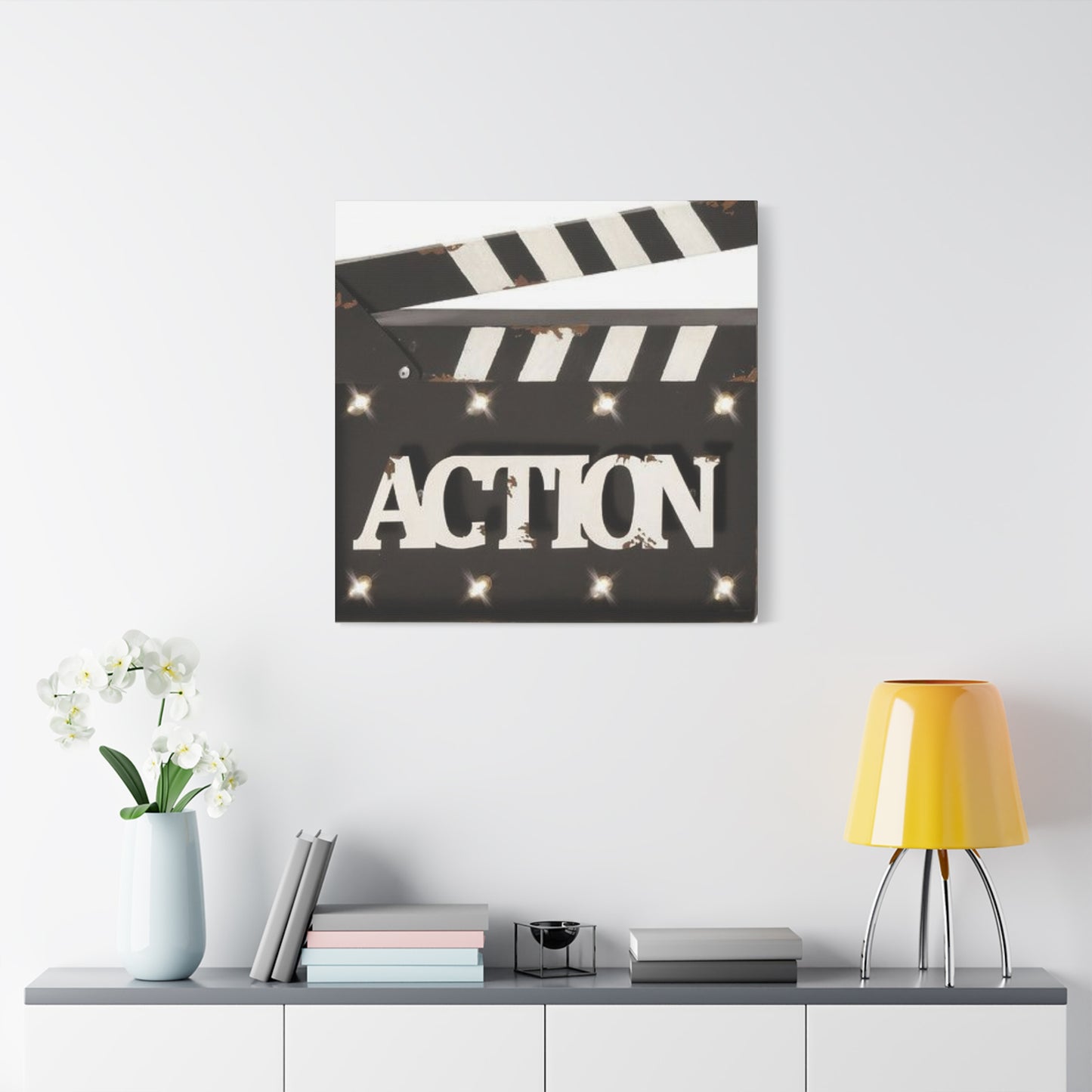 Film Box Action Wall Art & Canvas Prints