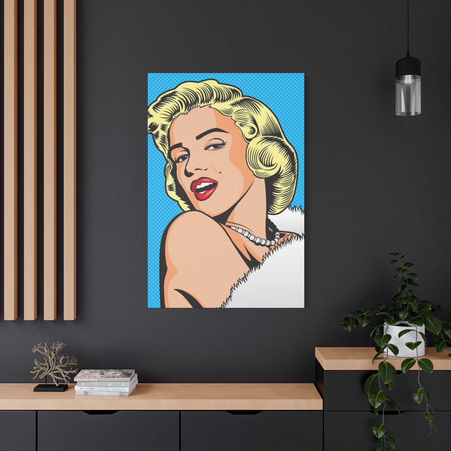 Marilyn Monroe Abstract Drawing Wall Art & Canvas Prints