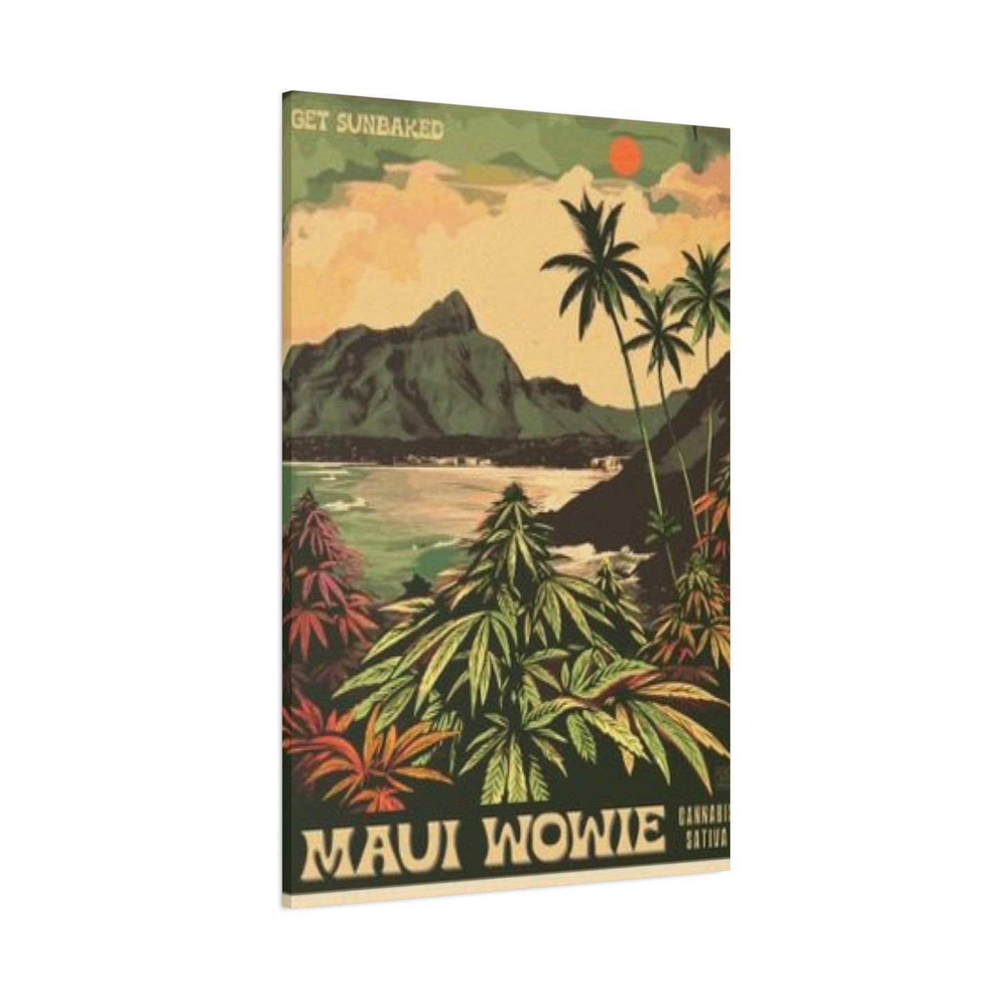 Maui Wowie Marijuana Wall Art & Canvas Prints